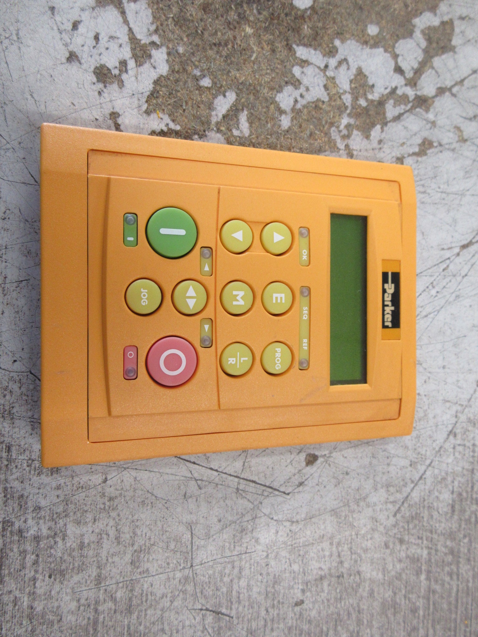 Parker Keypad 6901/00/G BS: 006 FW: 11V1 W/External Mount Used