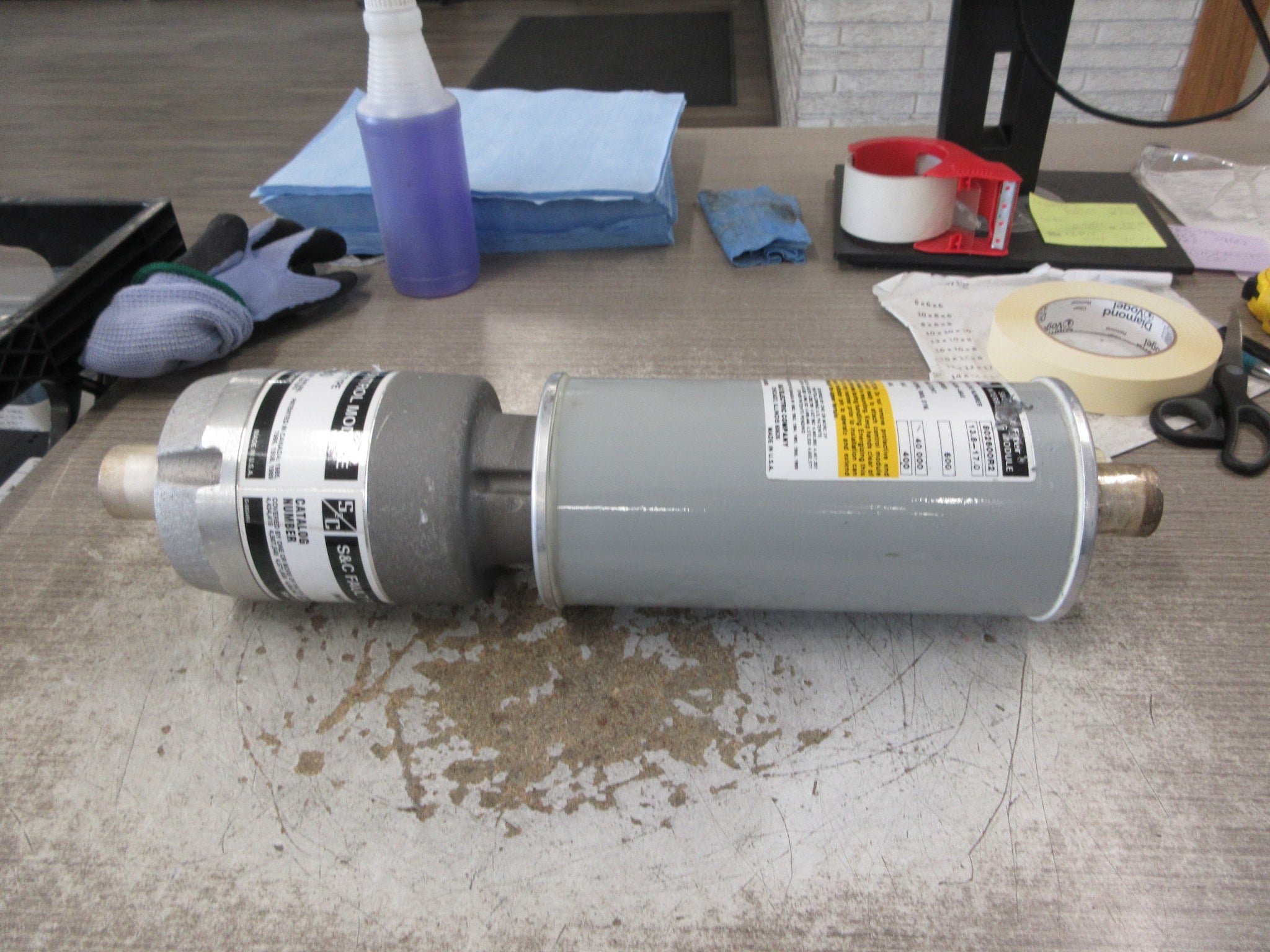 S&C Fault Filter Interrupting Module 802600R2 600A 13.8-17.0KV Used