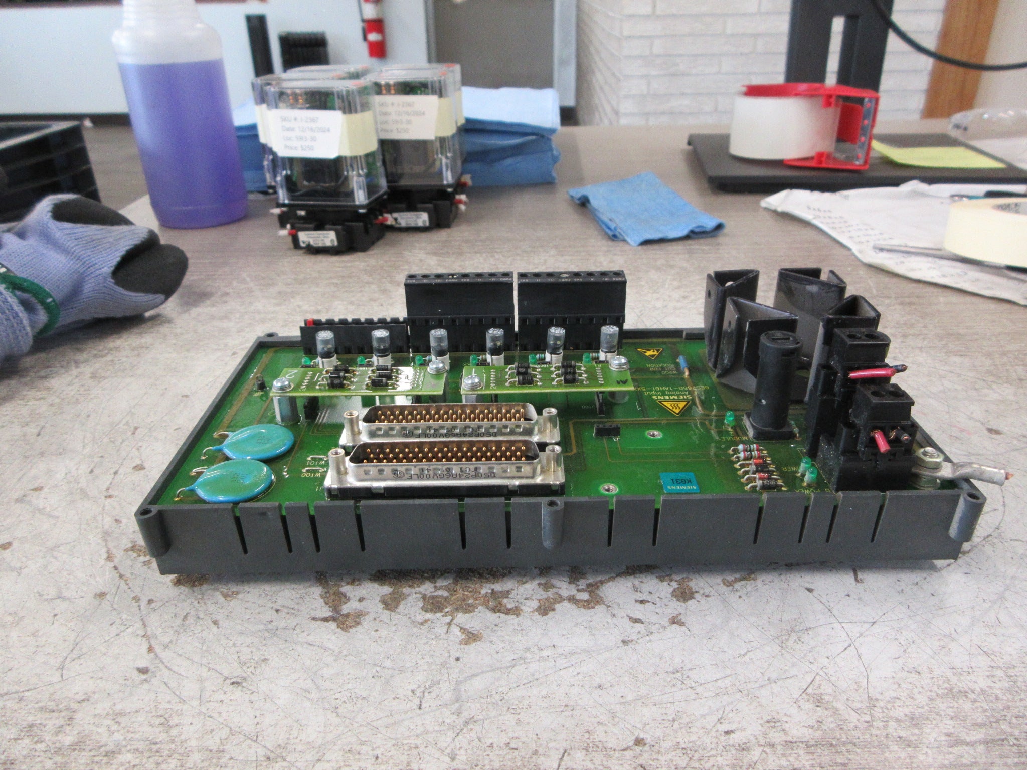 Siemens FailSafe Analog Input MTA 6ES7650-1AH61-5XX0 6-Ch 9.368A 24VDC Used