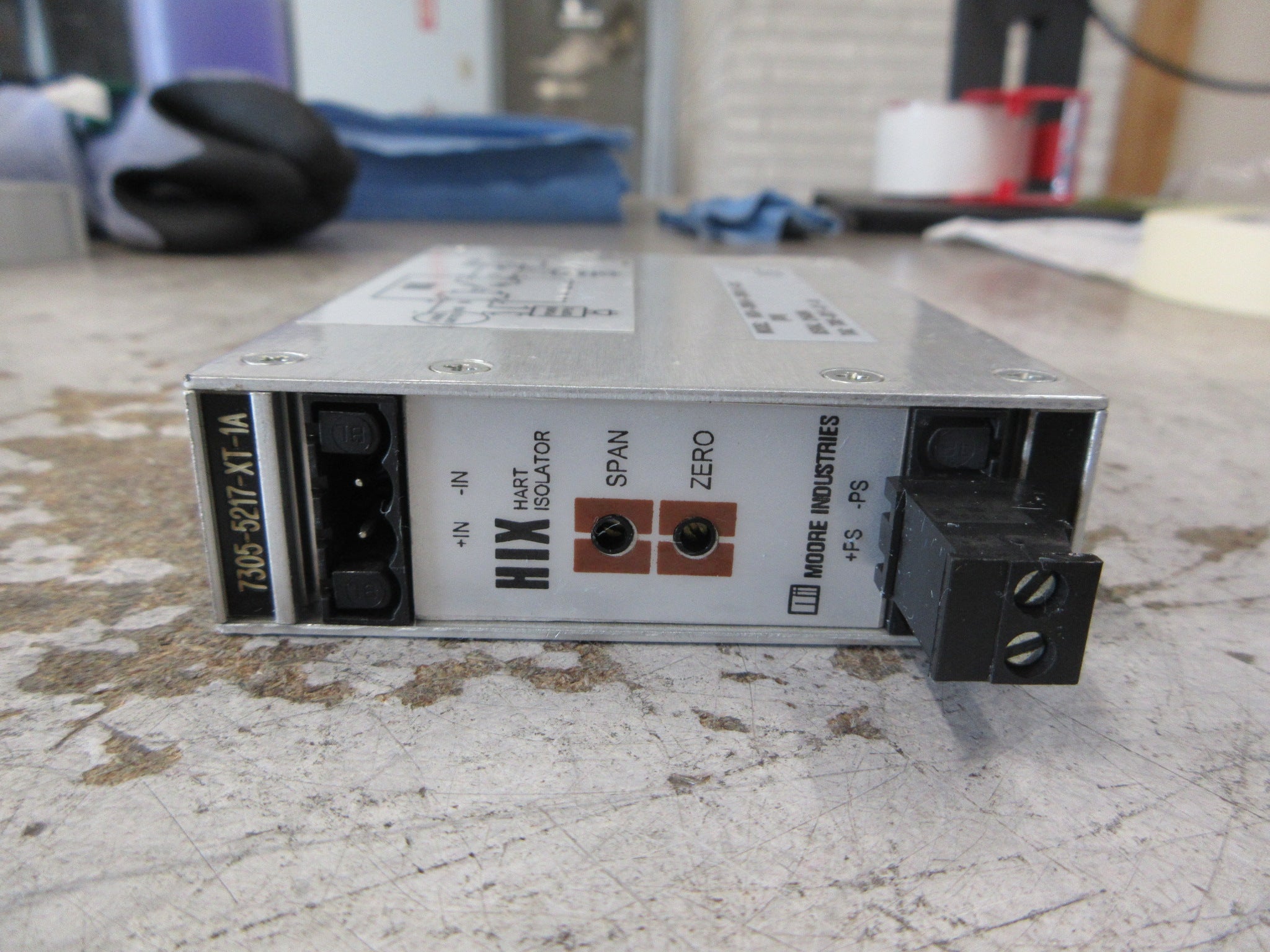 Moore Industries HIX Hart Isolator HIX/4-20MA/4-20MA/12-42DC Used