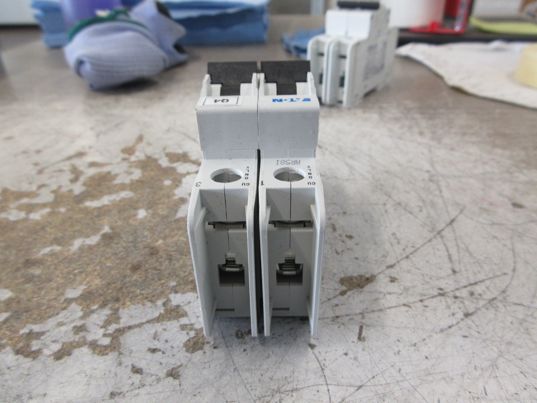 Eaton Circuit Breaker FAZ-C16/2-NA 16A 480Y/277V 2P Used