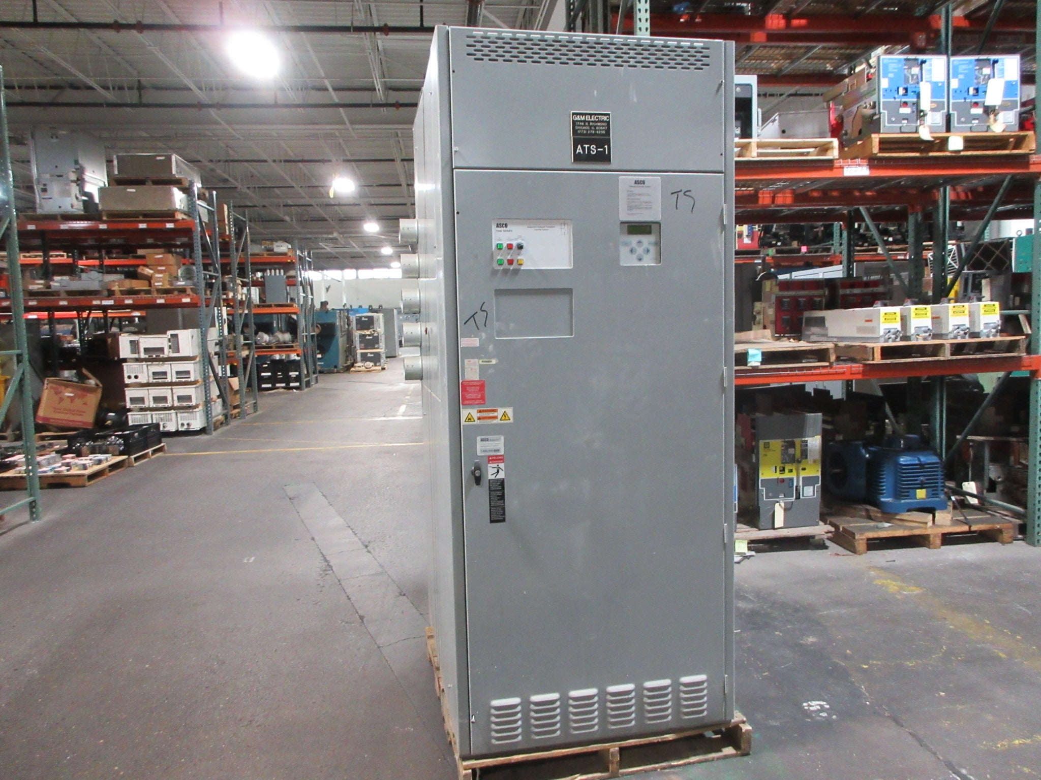 Asco 7000 Series Automatic Delayed Transition Tranfer Switch Used