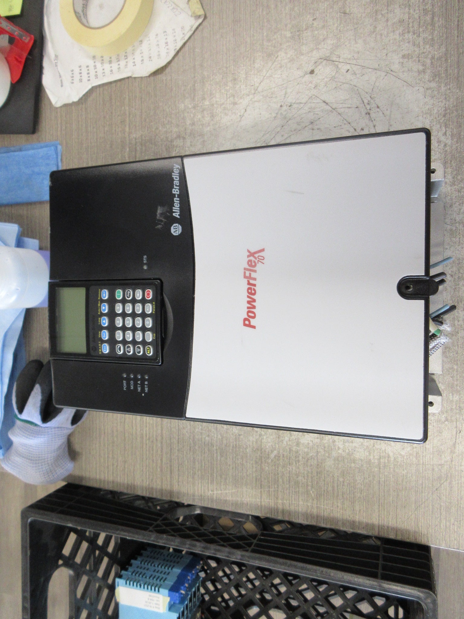 Allen-Bradley PowerFlex 70 AC Drive 20AD040A0AYNANC0 Ser. A 30HP 3Ph Used