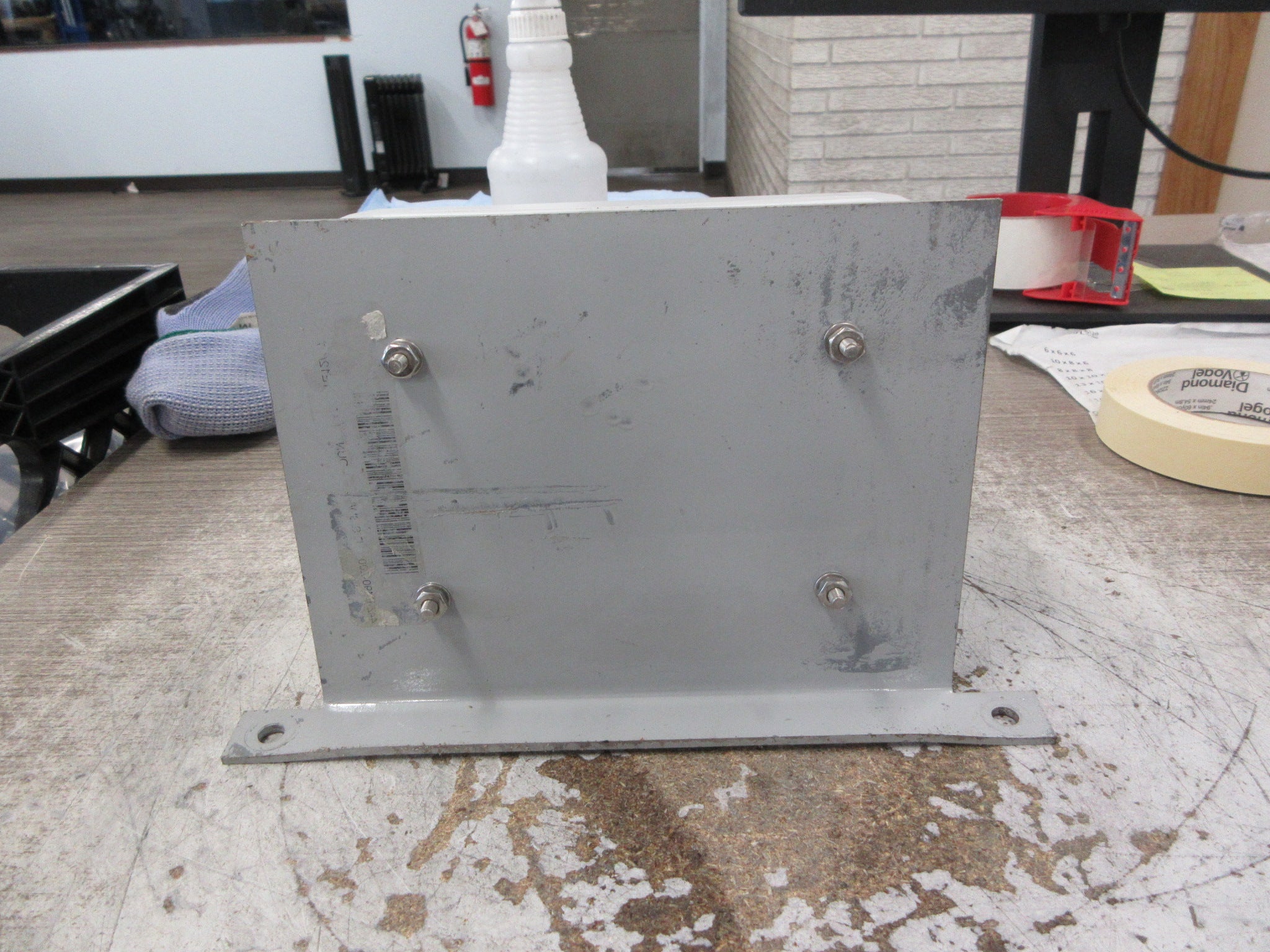 Katko Manual Motor Controller KEM 640UL Y/R 40A 600V Type 4X Enclosure Used