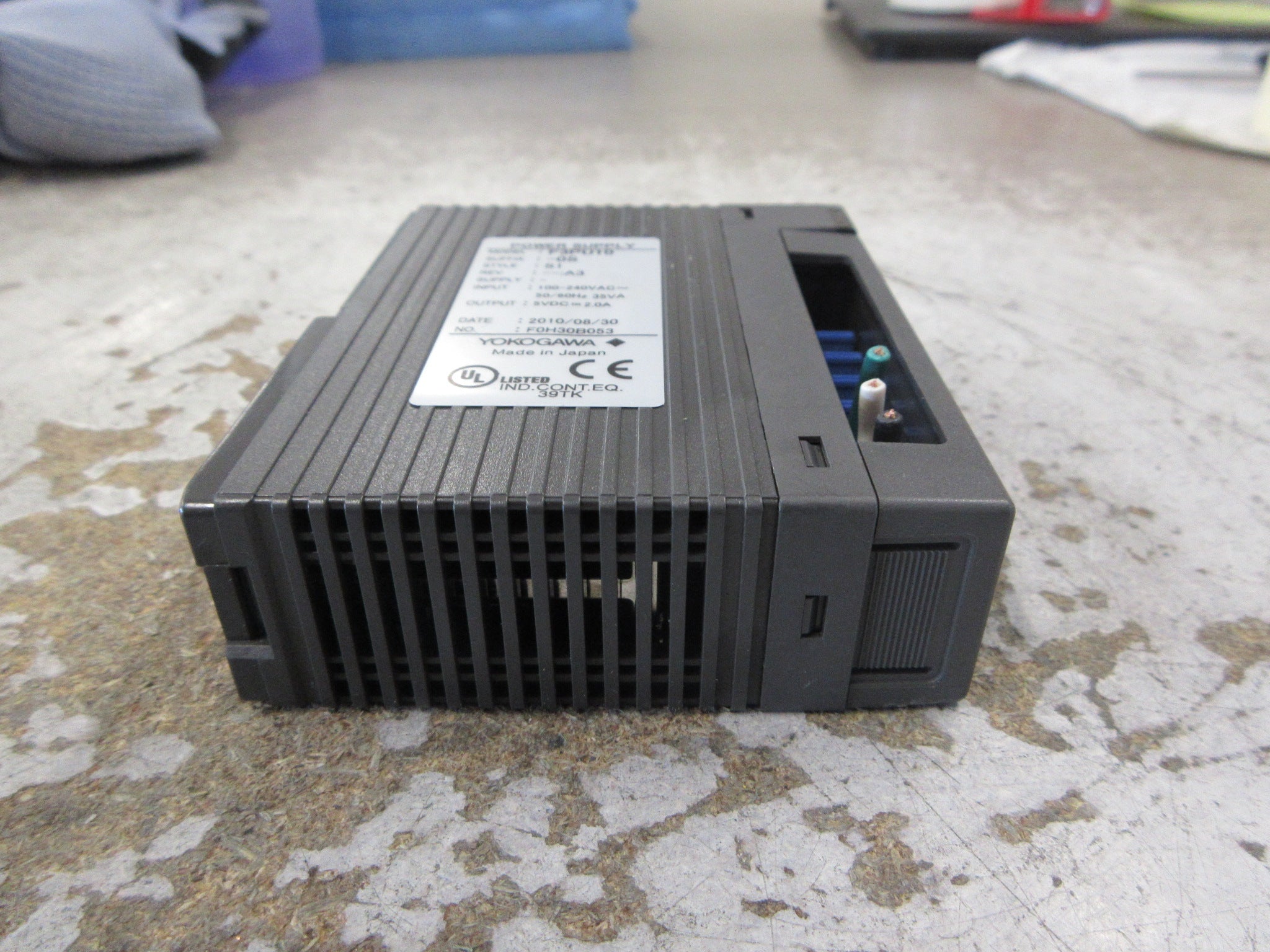 Yokogawa S1 Power Supply F3PU10-0S Rev. A3 Used
