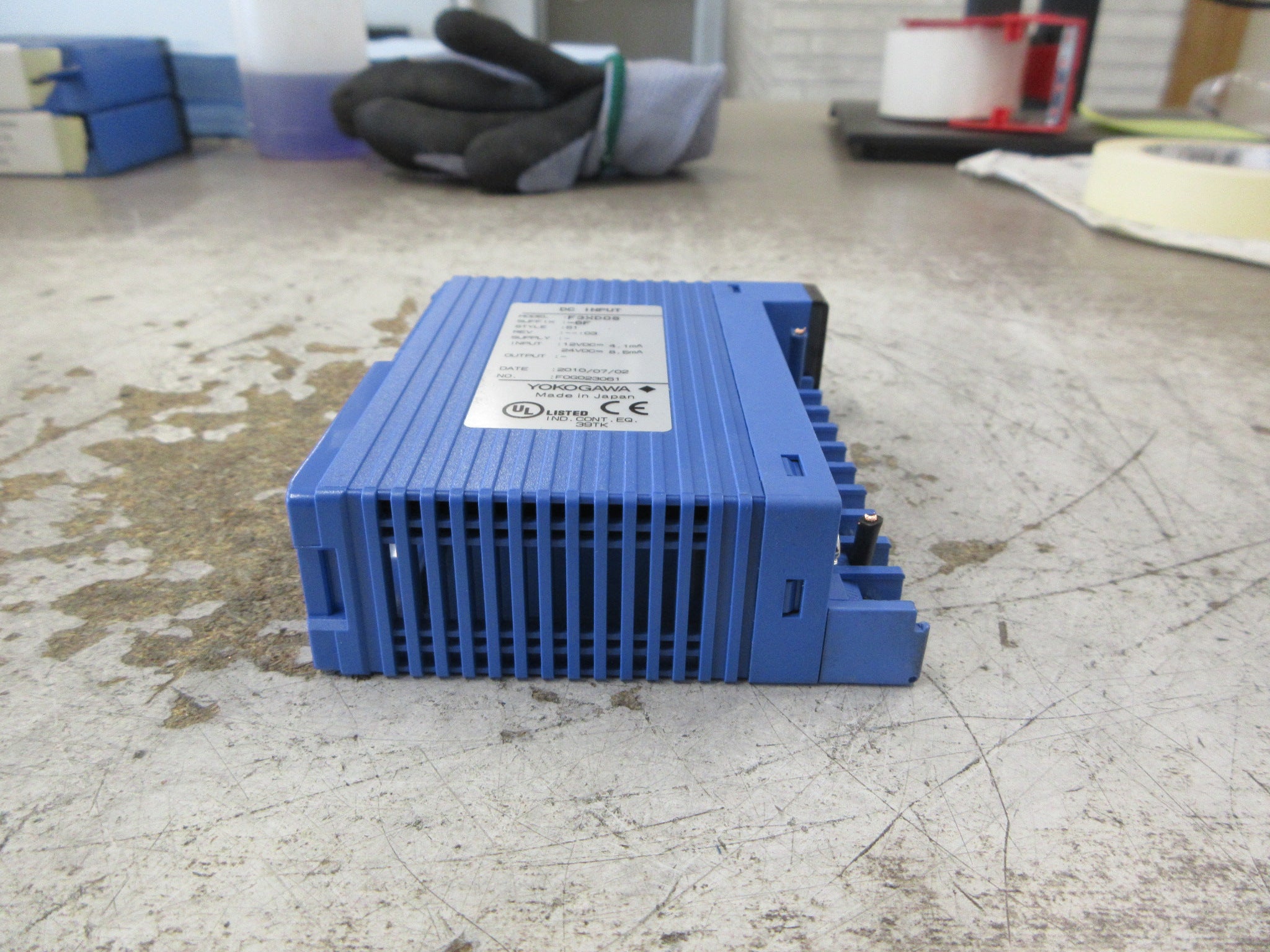 Yokogawa S1 DC Input Module F3XD08-6F Rev. 03 *No Terminal Cover* Used