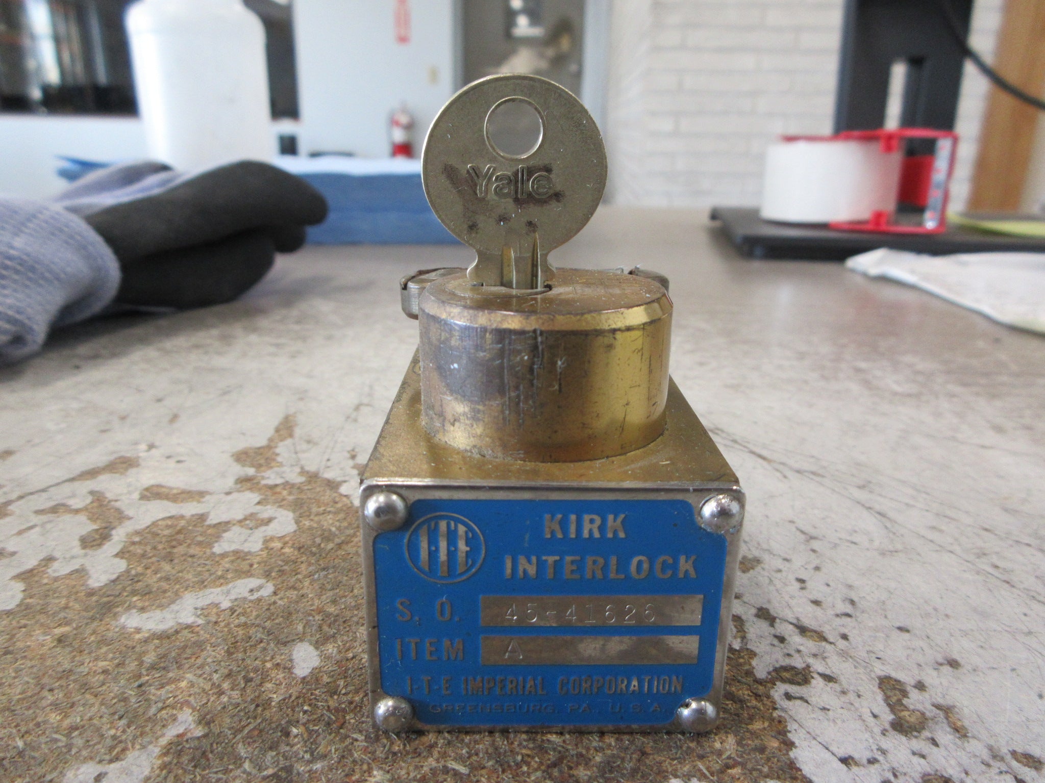 ITE Kirk Interlock 45-41626 Used
