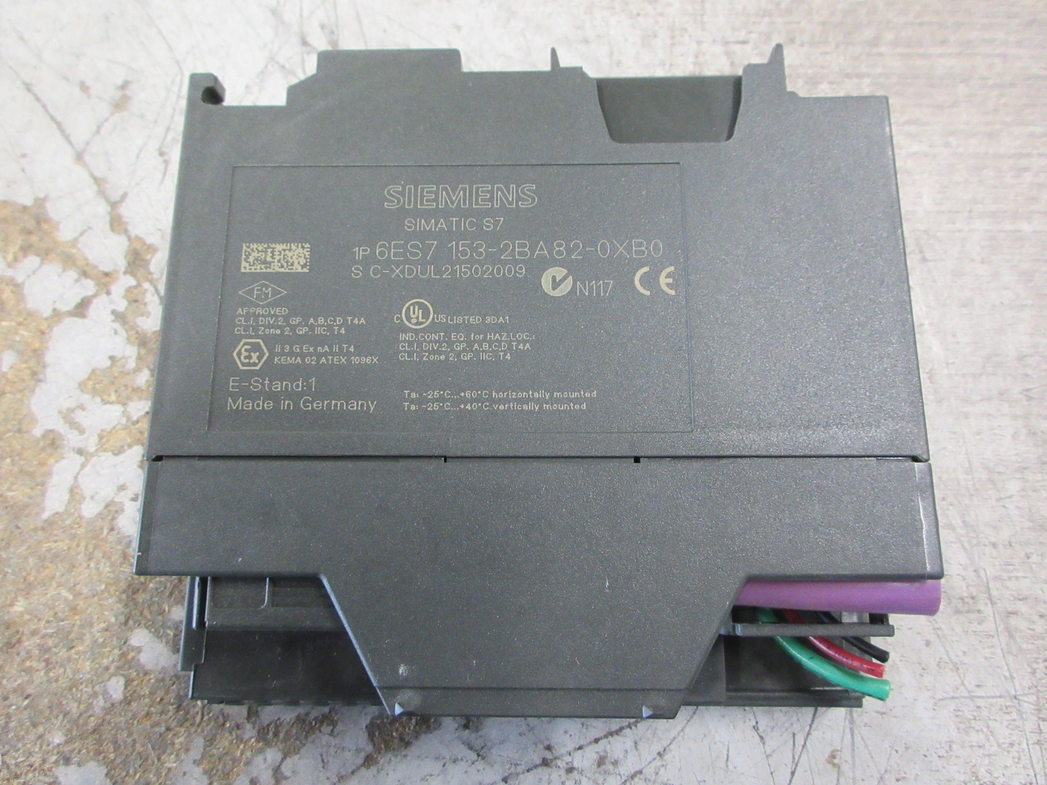 Siemens Simatic S7 ET200M/Link Module 6ES7 153-2BA82-0XB0 E-Stand: 1 Used
