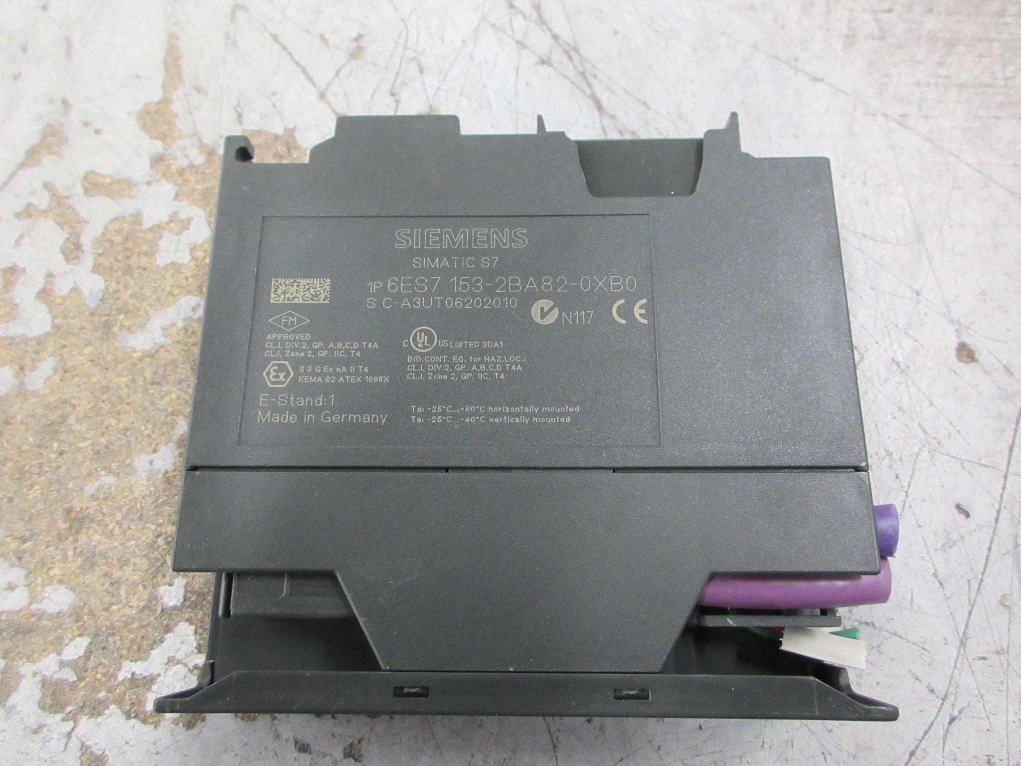 Siemens Simatic S7 ET200M/Link Module 6ES7 153-2BA82-0XB0 E-Stand: 1 Used