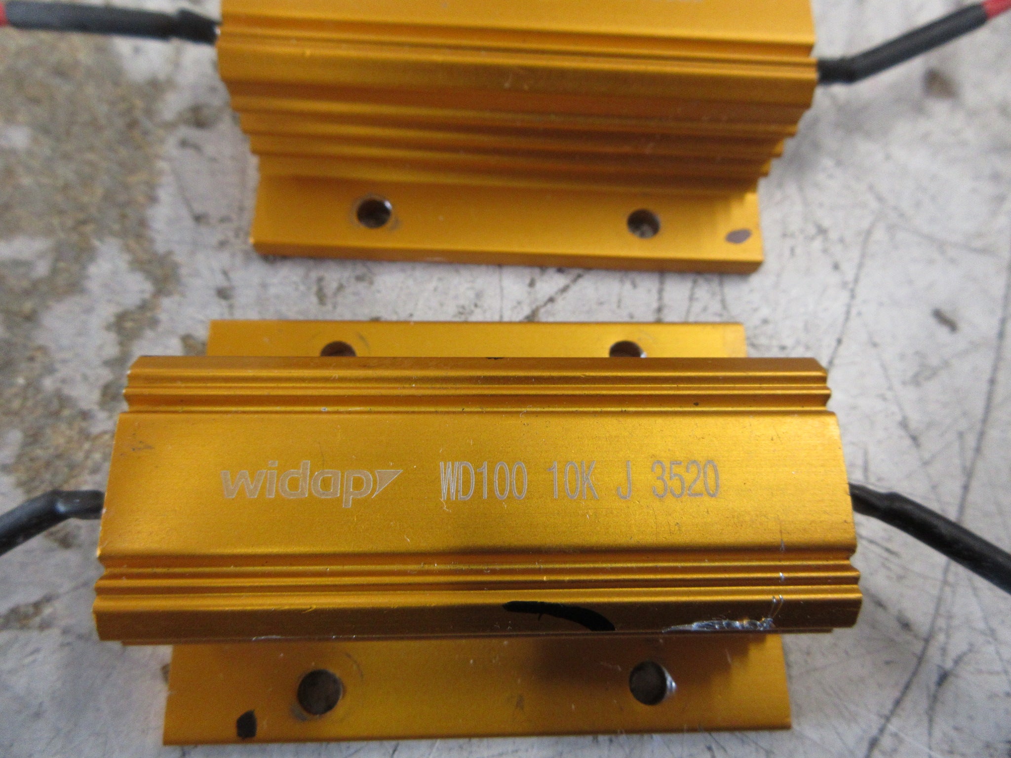 Widap Resistor WD100 10K J 3520 10K Ohms *Lot of 2* Used