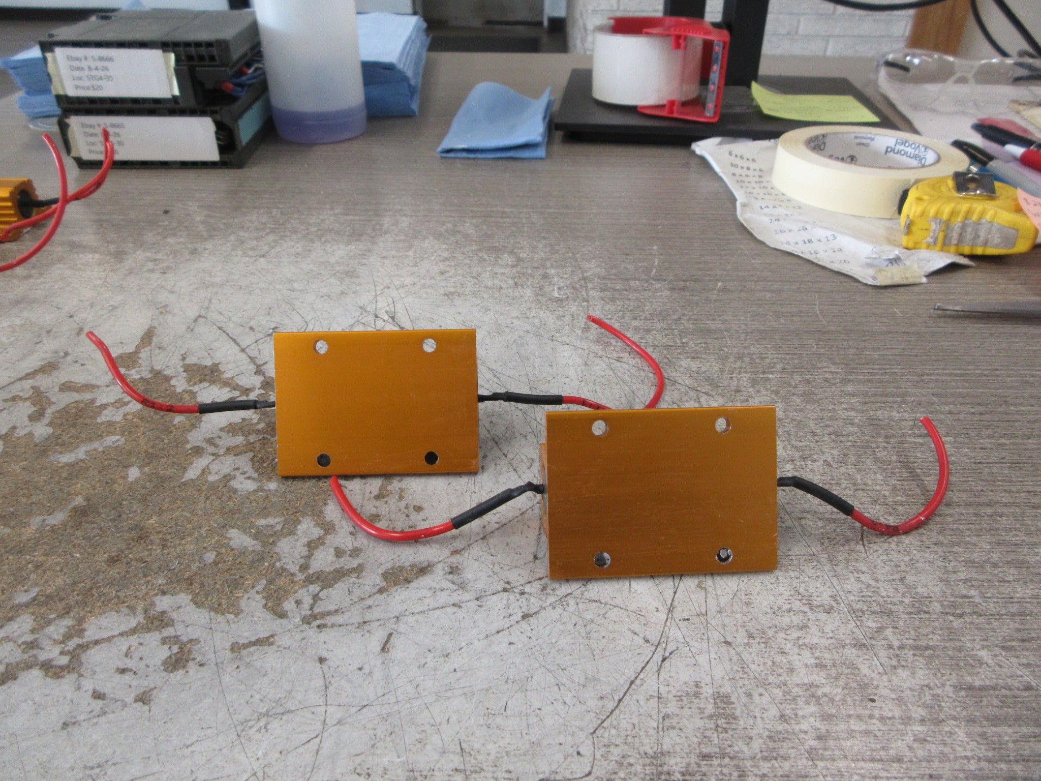 Widap Resistor WD100 10K J 3520 10K Ohms *Lot of 2* Used