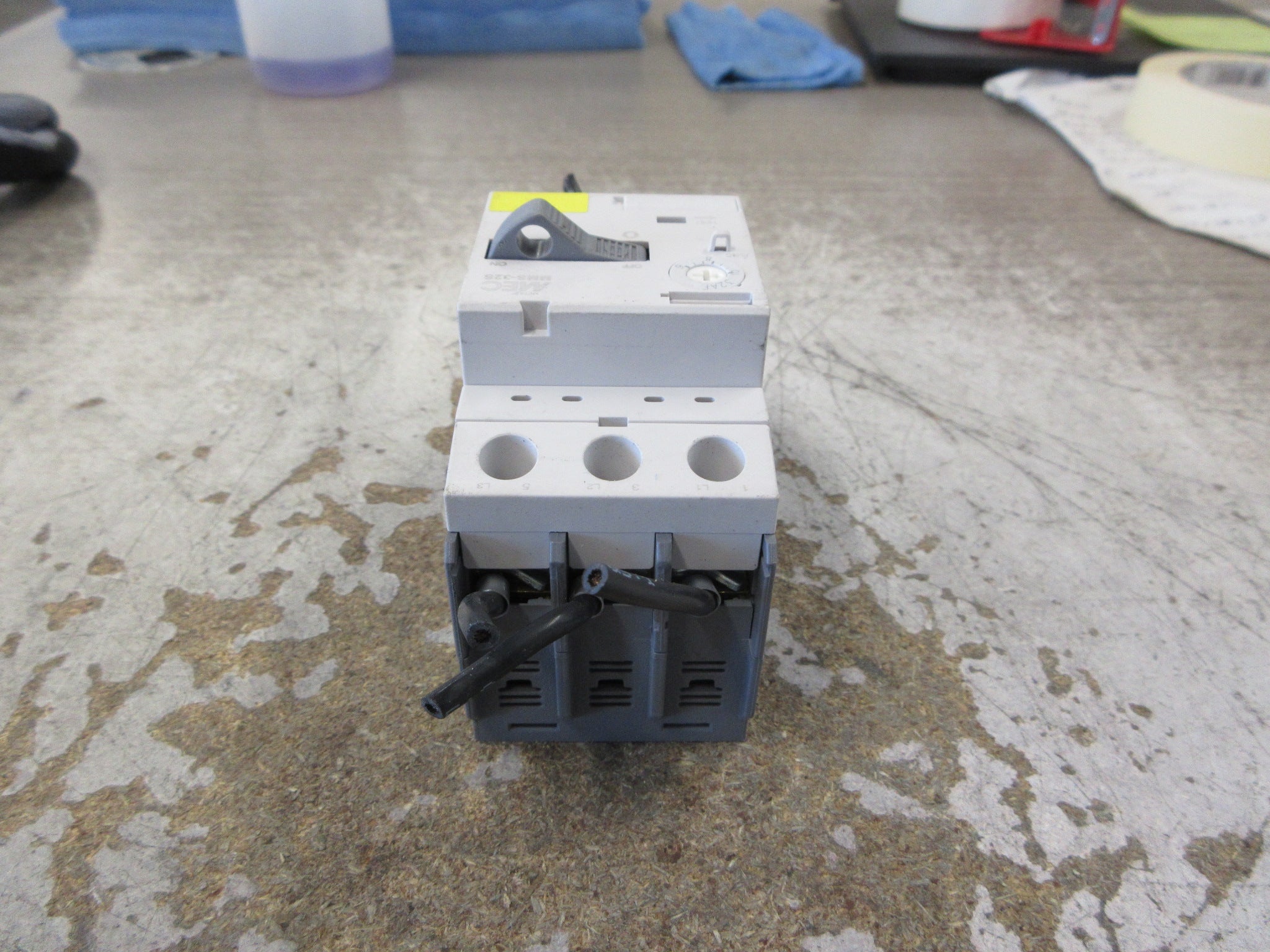 LS Meta MEC Manual Starter MMS-32S Trip: 6-10A *No Trip Cover* Used