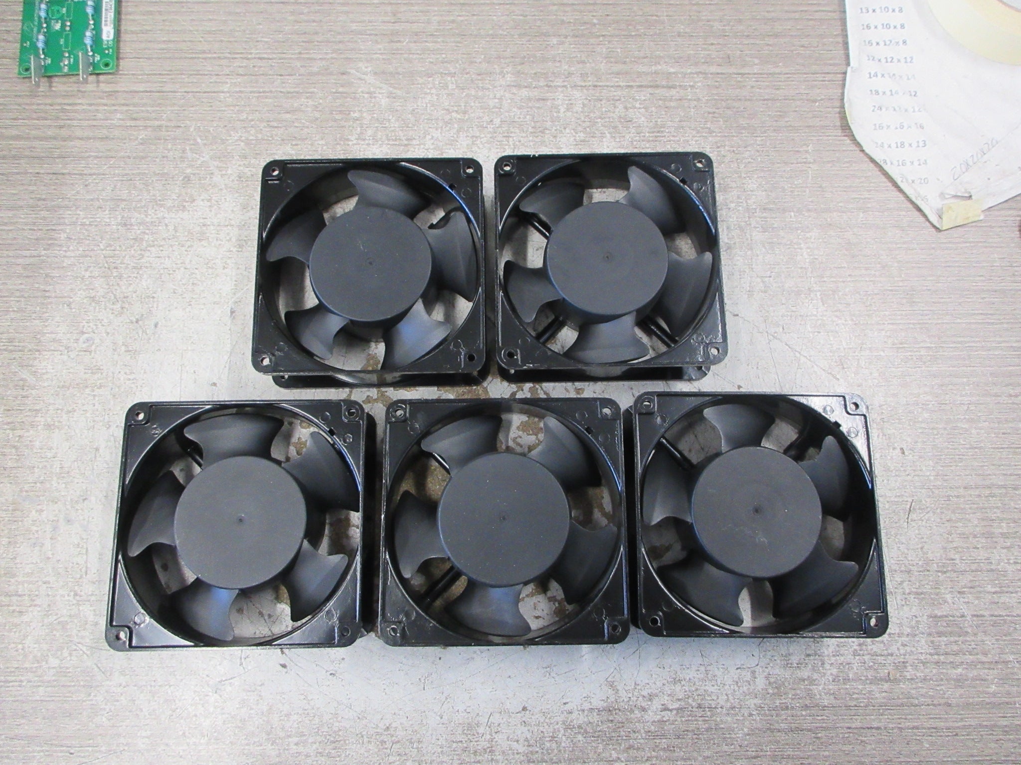 Sunon Axial Fan DP200A 220-240V 50/60Hz 0.14/0.12A *Lot of 5* Used
