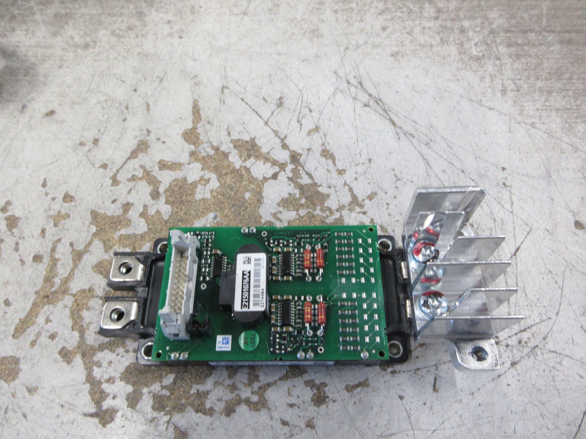Mitsubishi IGBT Module CM800DX-24T1 W/Control Board W/Heat Sink Used