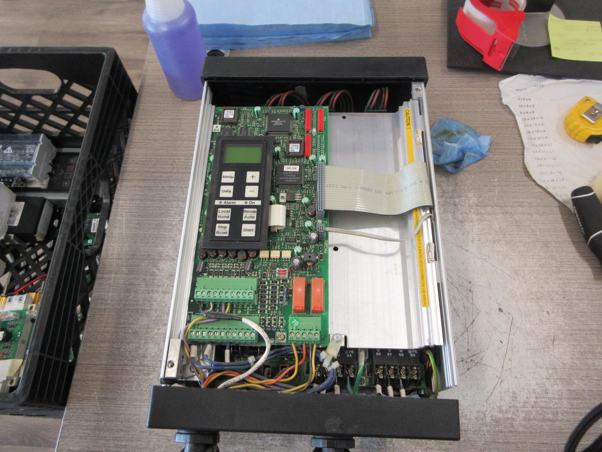 Graham 3504 AC Drive 175H8858 3HP 460V Used