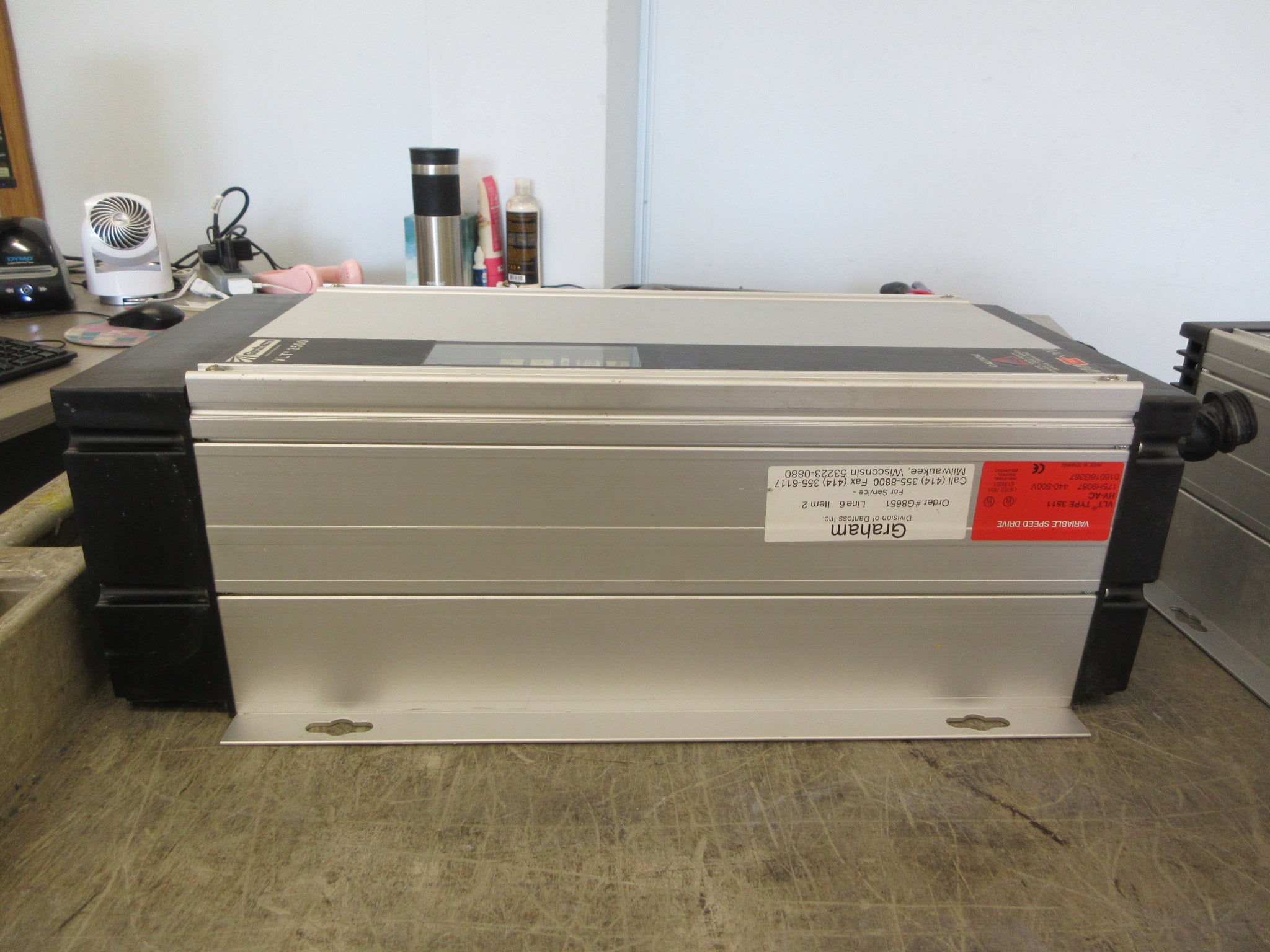Graham VLT 3508 AC Drive 175H8862 7.5HP 3Ph Used