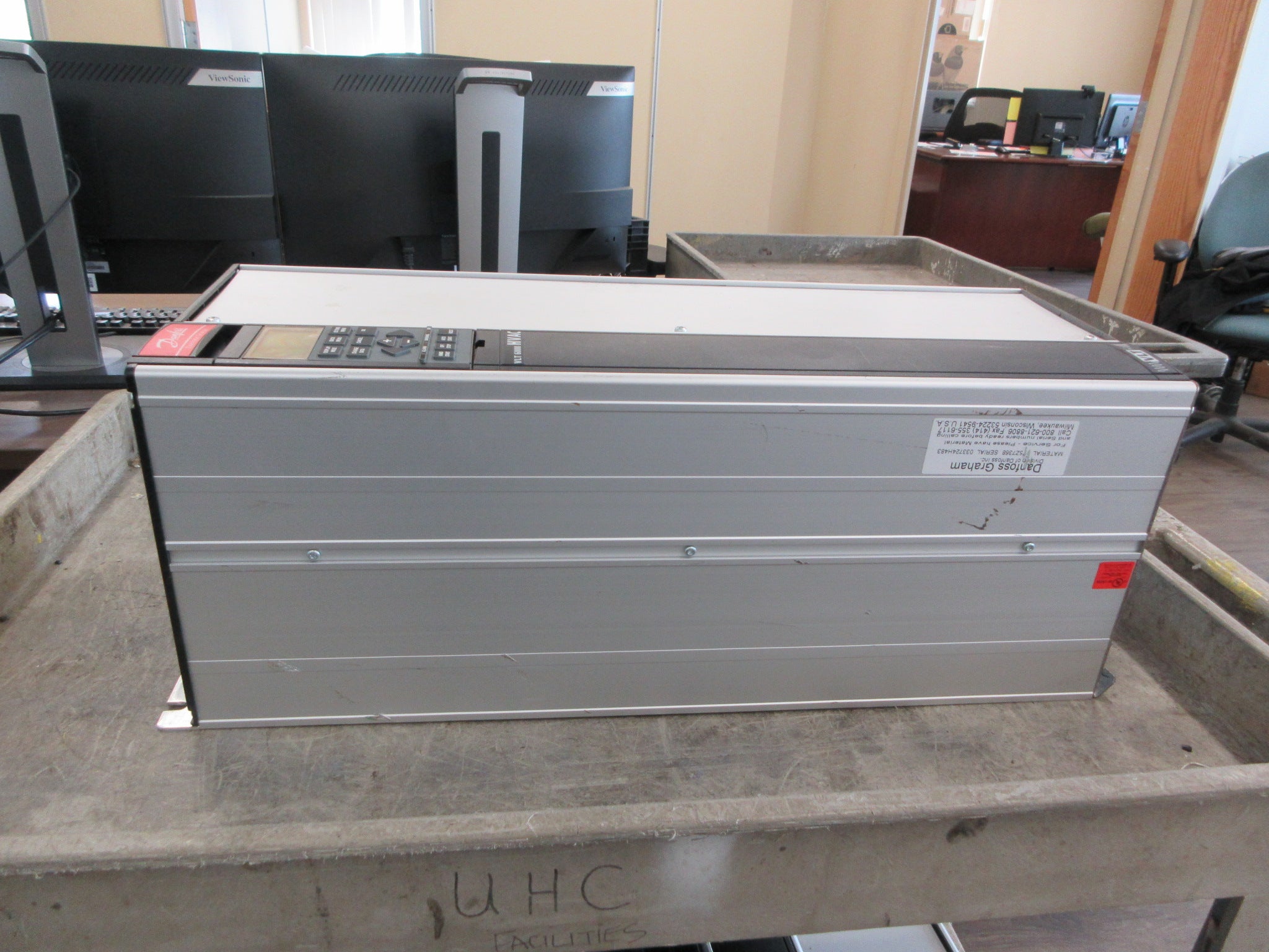 Danfoss VLT 6032 AC Drive 175Z7368 30HP Used