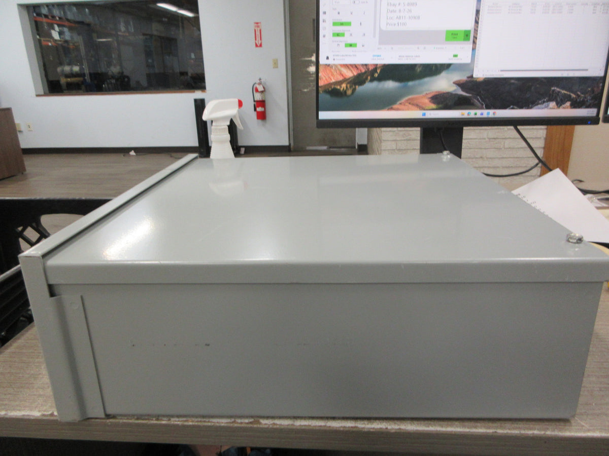 nVent Hoffmann 3R Enclosure A18R186 Size: 18"x18"x6" Used