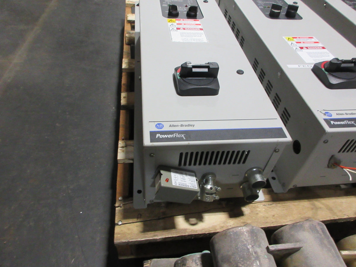 Allen-Bradley PowerFlex 400 AC Drive w/ Bypass 22C-D030N103 20HP 3Ph *No Cover*