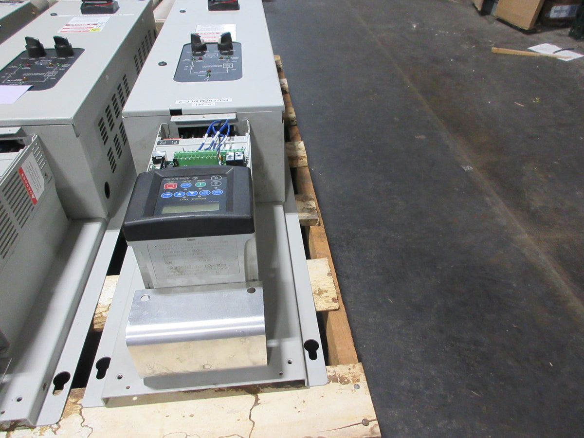 Allen-Bradley PowerFlex 400 AC Drive w/ Bypass 22C-D030N103 20HP 3Ph *No Cover*