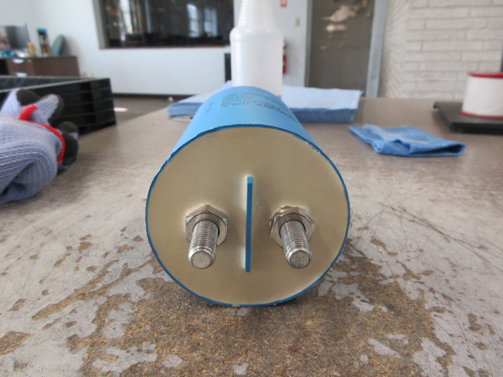 ICAR Capacitor LNF-P3B-250-30 250uF 300V Used