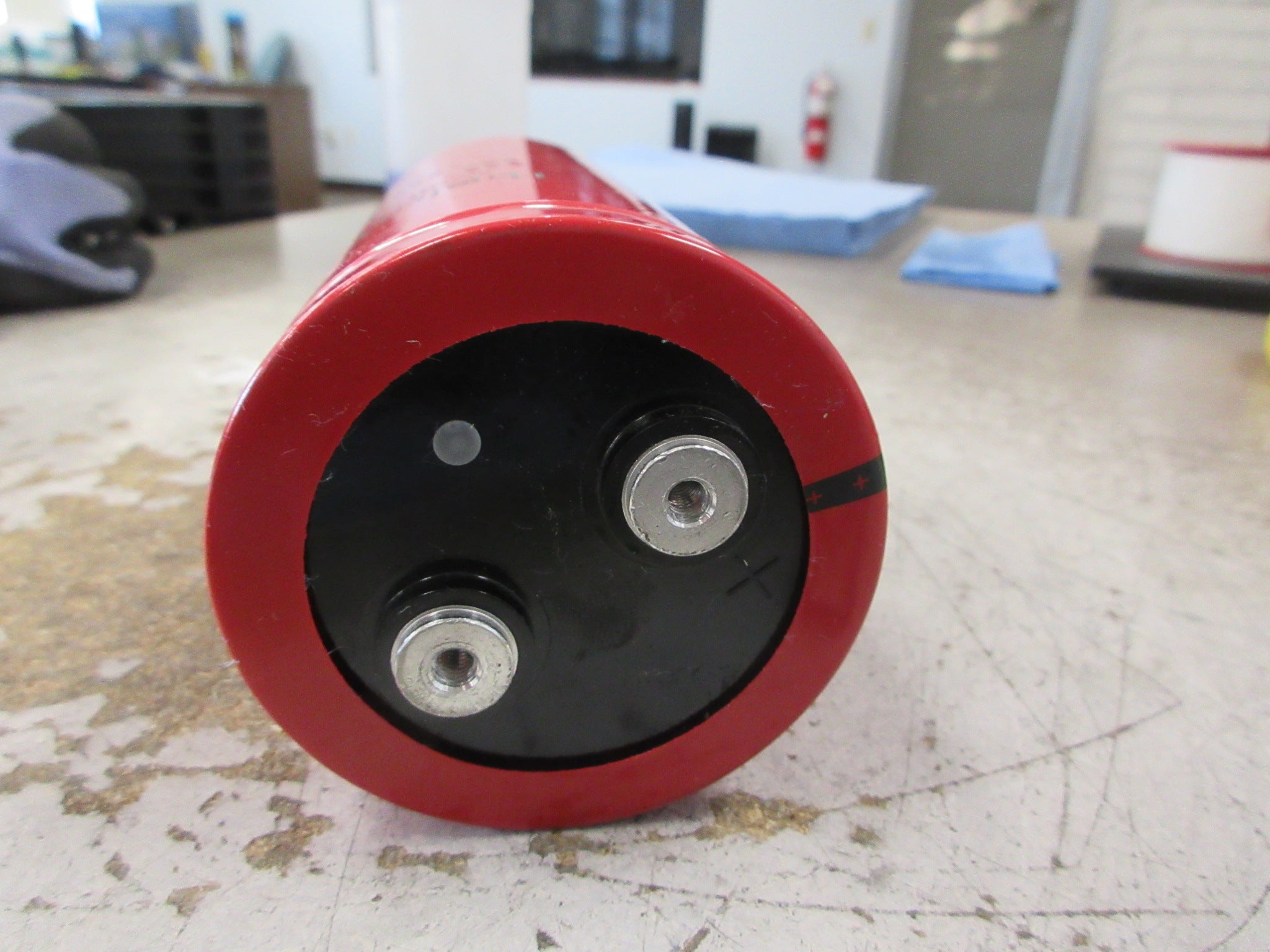 Itelcond Capacitor AYUX-HR 6800uF 350VDC Used