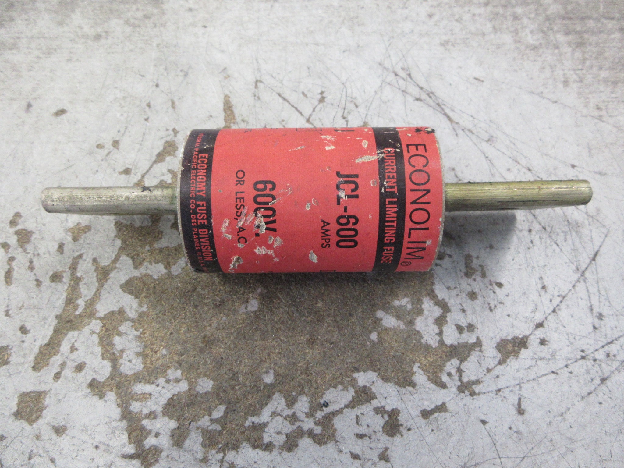 Economy Econolin Fuse JCL-600 600A 600V Used