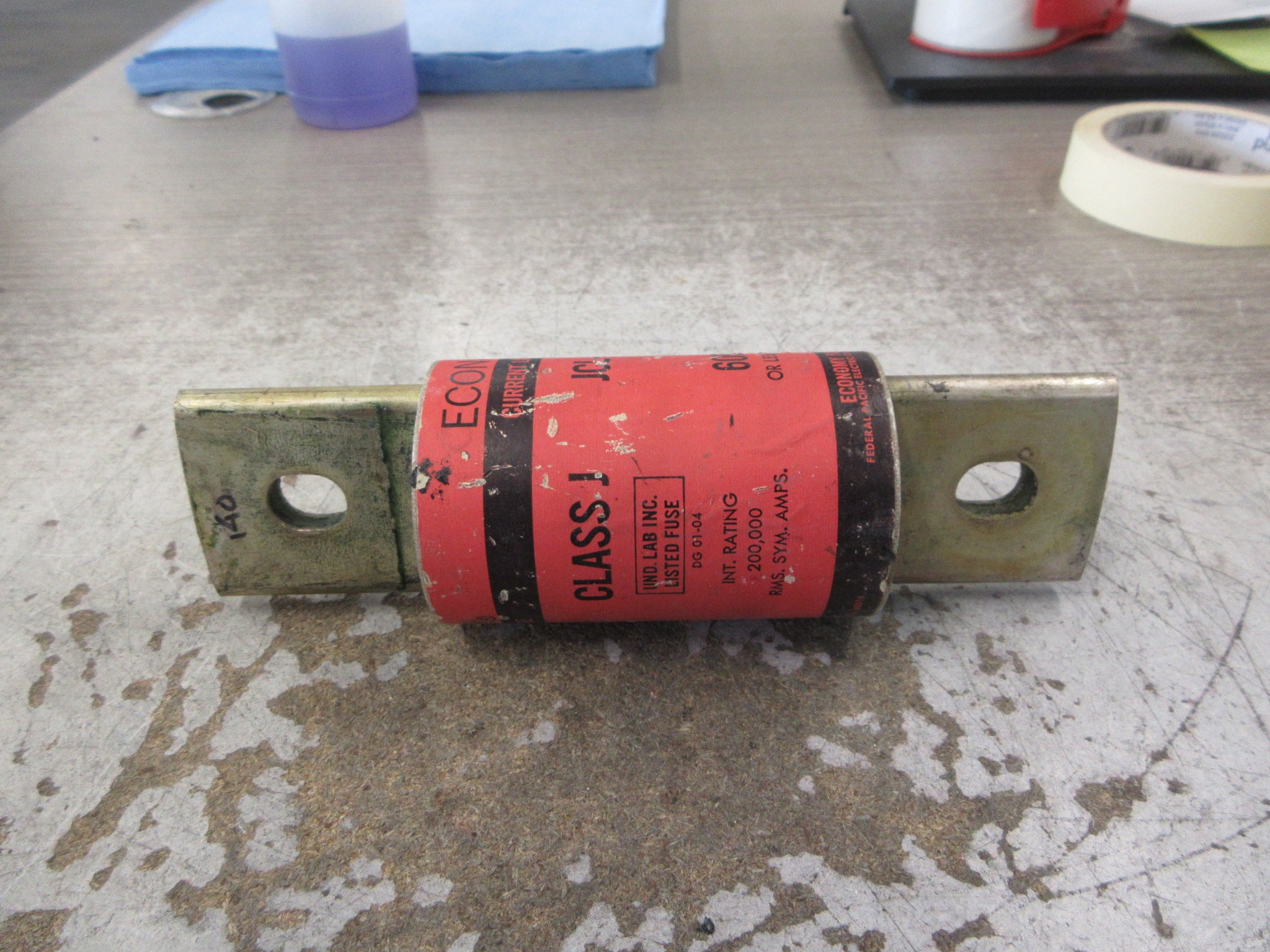 Economy Econolin Fuse JCL-600 600A 600V Used