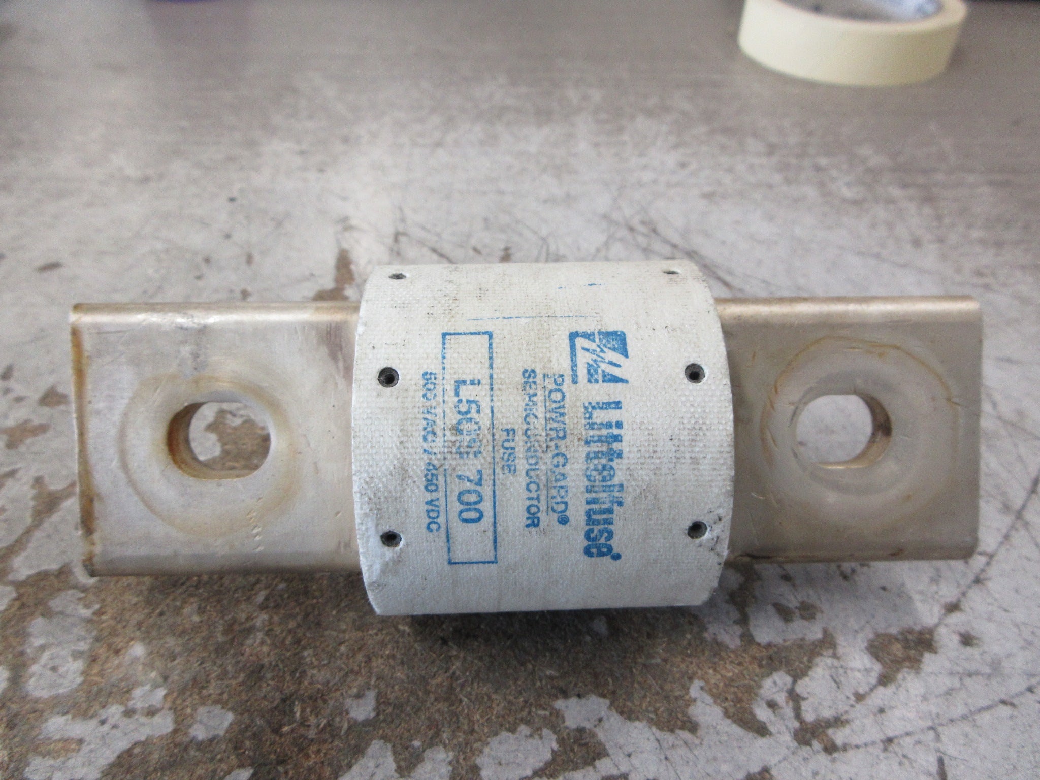 Littelfuse Powr-Gard Fuse L50S 700 500V 700A Used