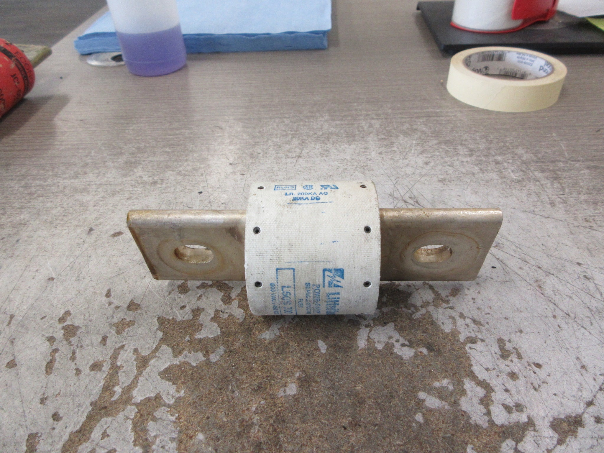 Littelfuse Powr-Gard Fuse L50S 700 500V 700A Used