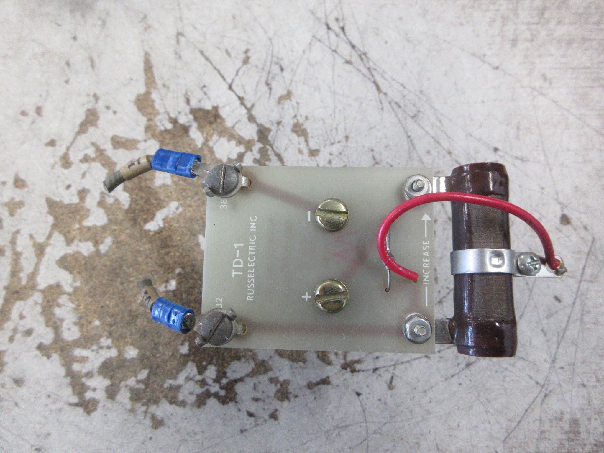 Mallory Capacitor CG601T250V3C 600uF 250VDC W/TD-1 Board Used