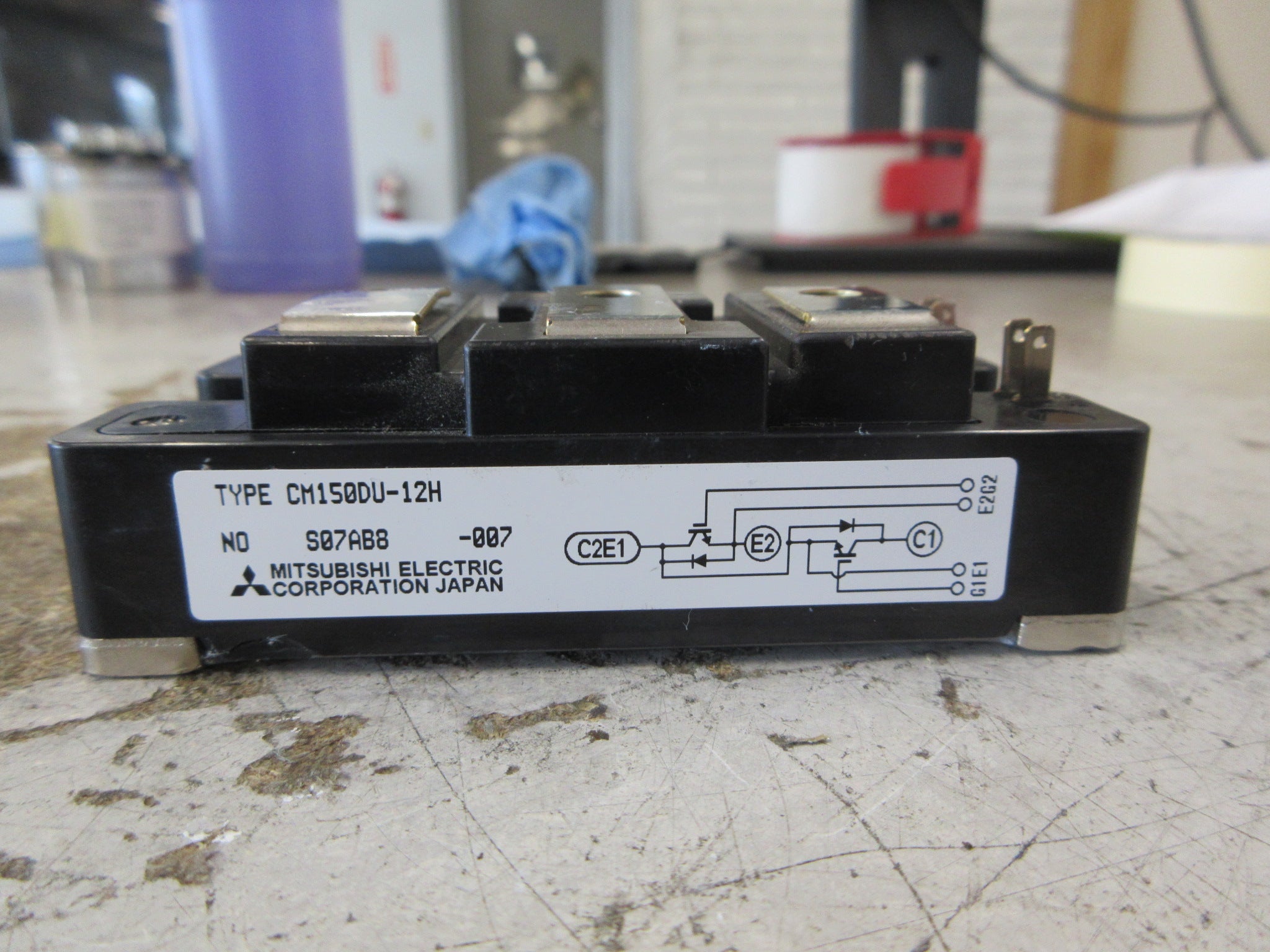 Mitsubishi IGBT Module CM150DU-12H Used