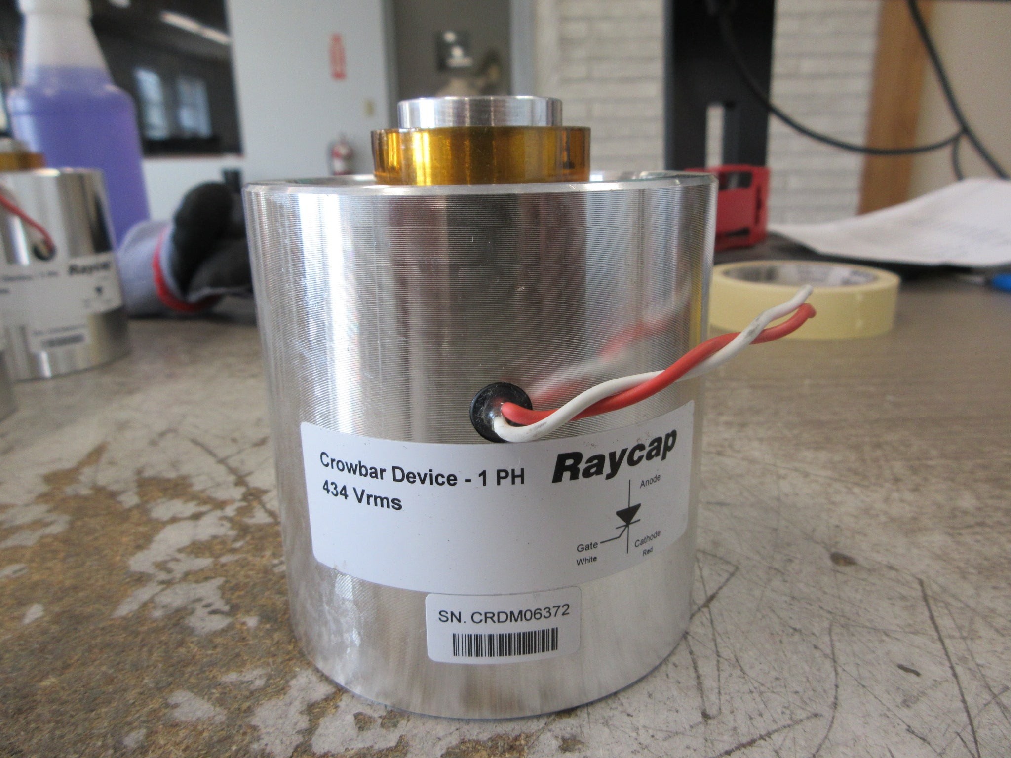 Raycap Crowbar Device CRDM 434V rms 1Ph Used