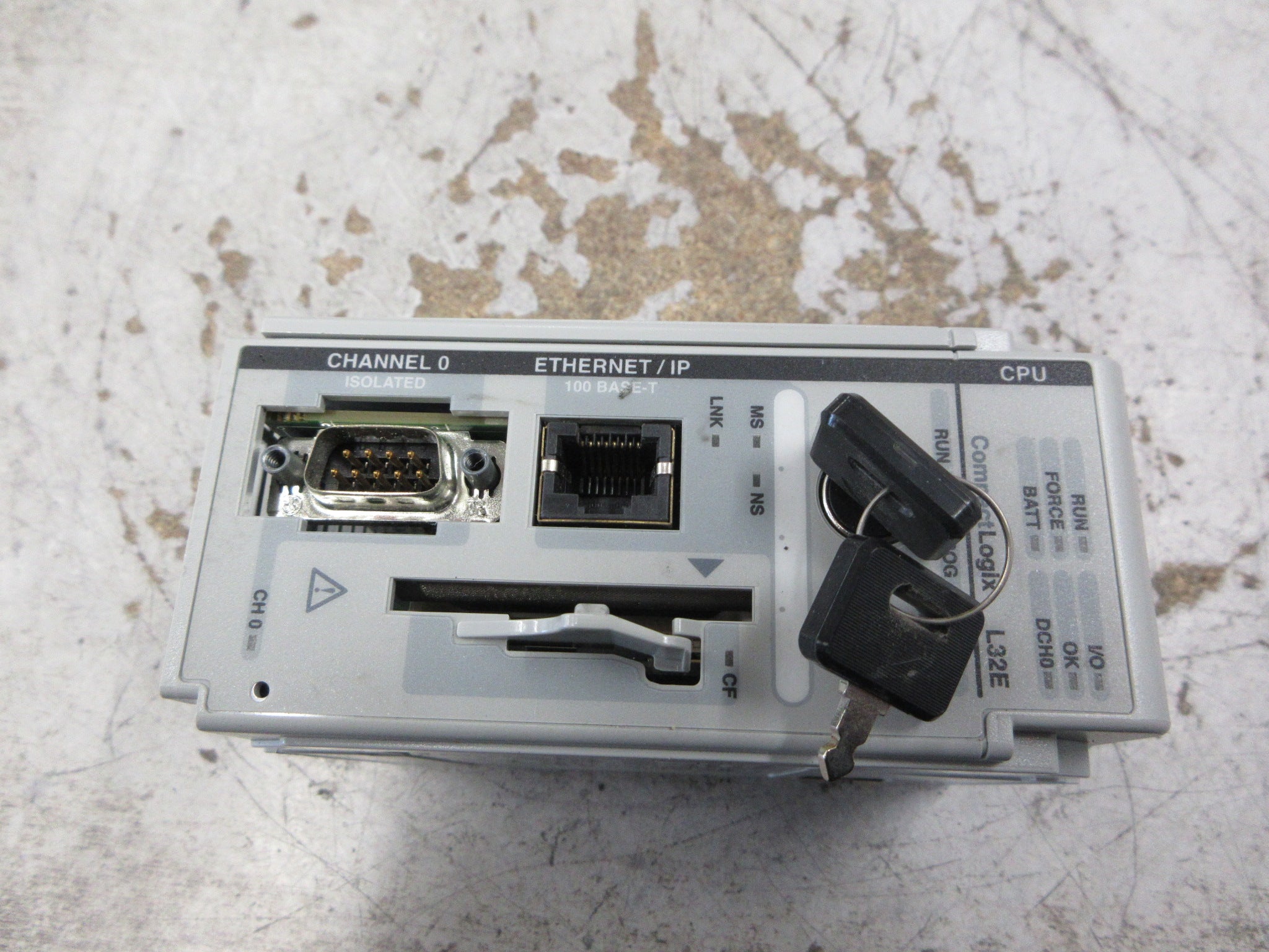Allen-Bradley CompactLogix Logix 5332E Processor Unit 1769-L32E Ser. A Used
