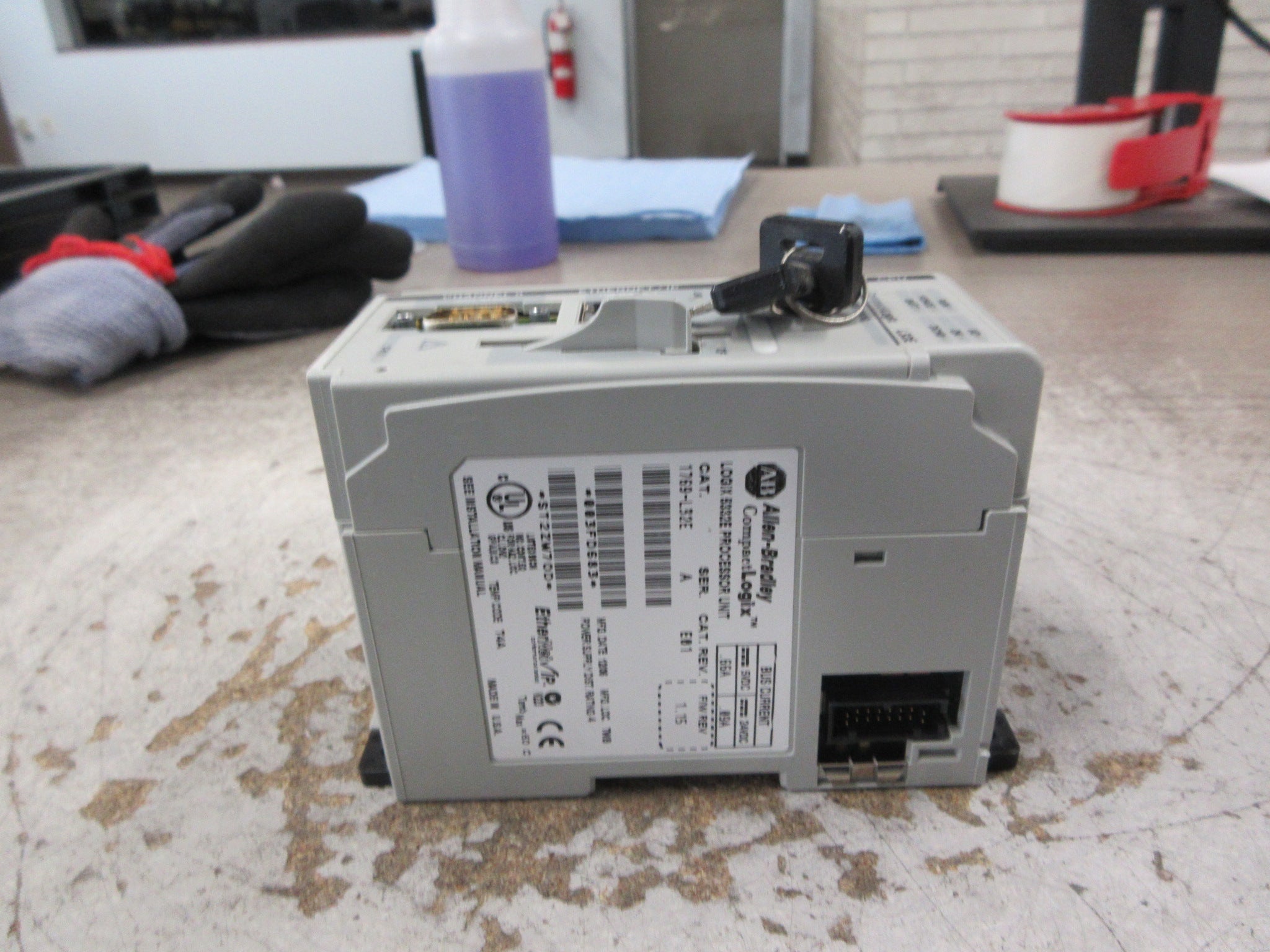 Allen-Bradley CompactLogix Logix 5332E Processor Unit 1769-L32E Ser. A Used