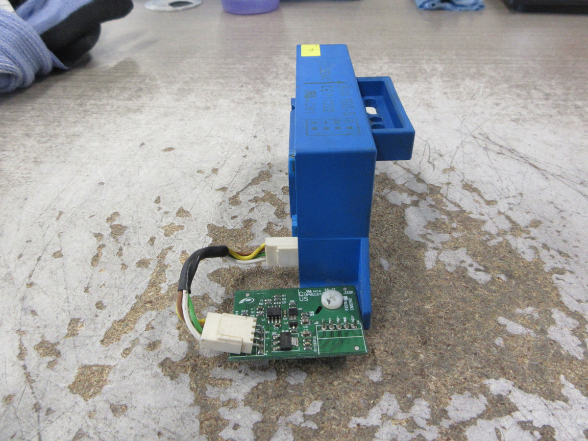 LEM Current Sensor HAX 500-S 500A W/ Converter Card *Chipped Case* Used