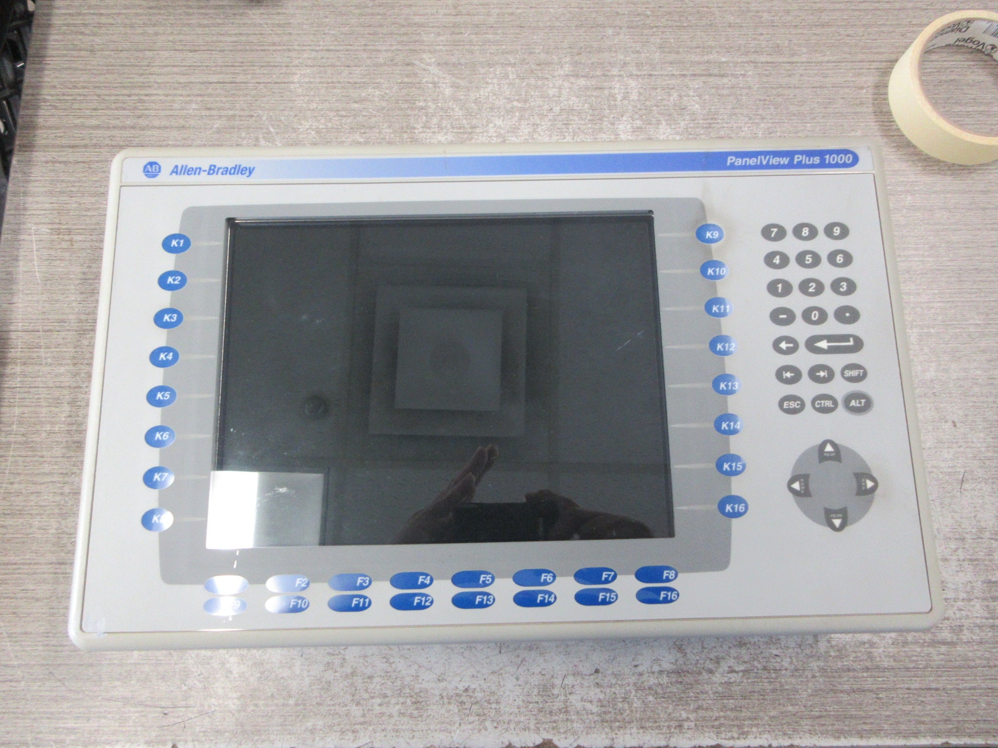 Allen-Bradley PanelView Plus 1000 2711-K10C4D1 Ser. A Rev. H Used