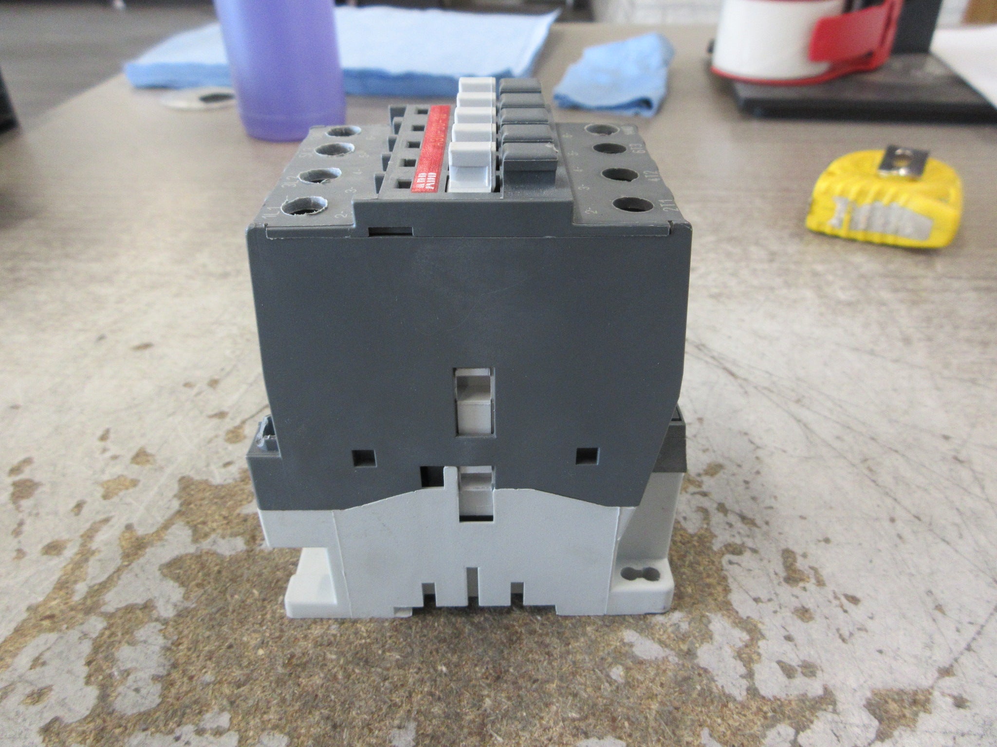 ABB Contactor A30-30-10 110-120V Coil 50A 600V *Chipped Terminal Coil* Used