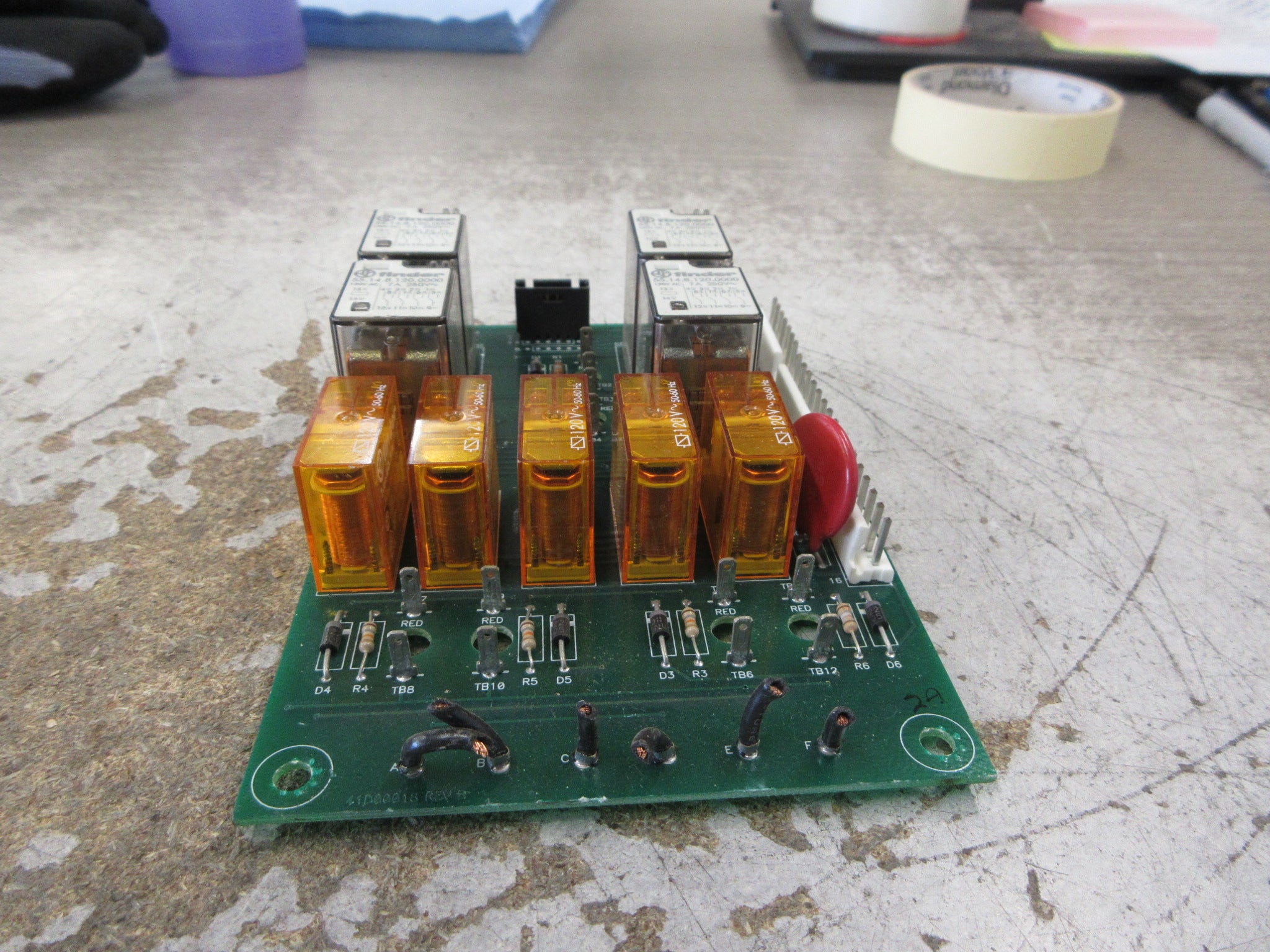 Allen-Bradley Bypass Control Board 44X00061 Used