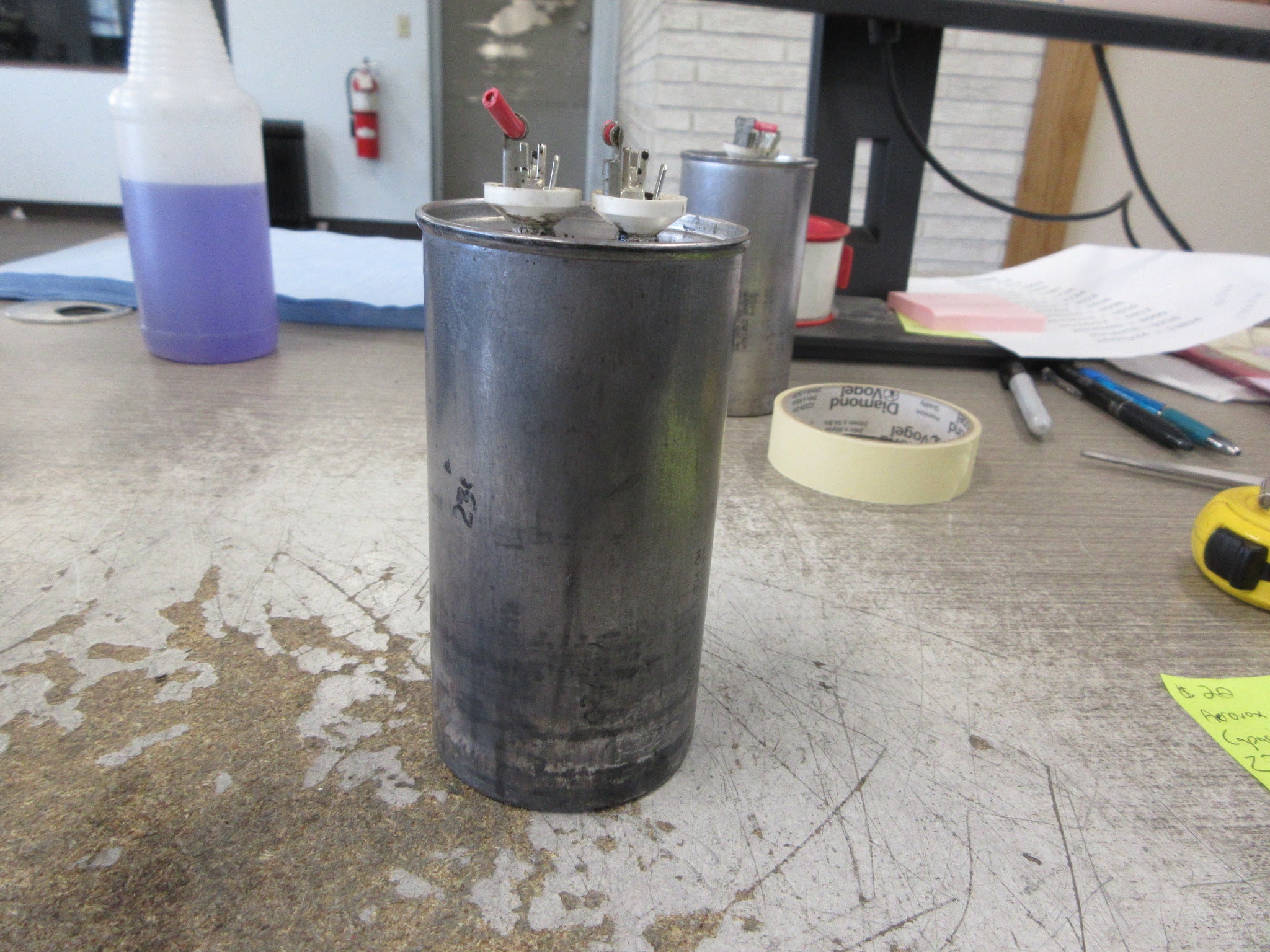 Aerovox Capacitor Z76P3360M 60uF 330V Used