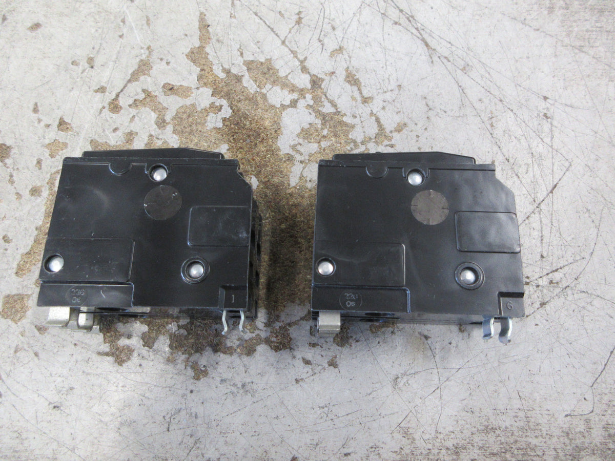 Square D Clip-On Circuit Breaker QO225 25A 120/240V 2P *Lot of 2* Used