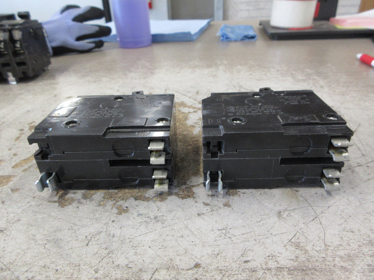 Square D Clip-On Circuit Breaker QO225 25A 120/240V 2P *Lot of 2* Used