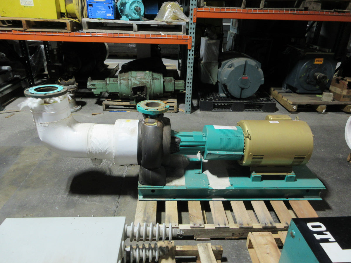 Wilo Pump NL 5X4X10/25/200V/3/60/ODP/SG35 25HP 1770RPM 85 FT Head 600GPM Used