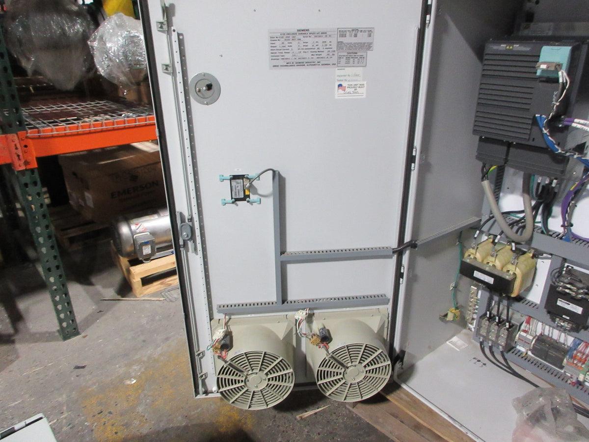 Siemens Sinamics G120 AC Drive 6SL324-OBE31-8UA0 30HP 3Ph Used