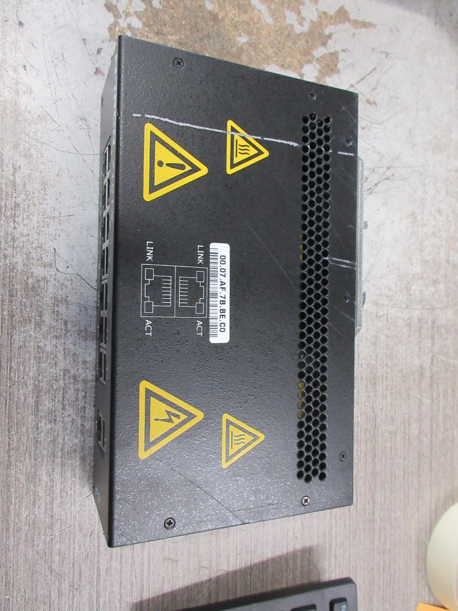 N-Tron Managed Ethernet Switch 716TX 16-Port 10/100 10-30VDC 1.6A Used