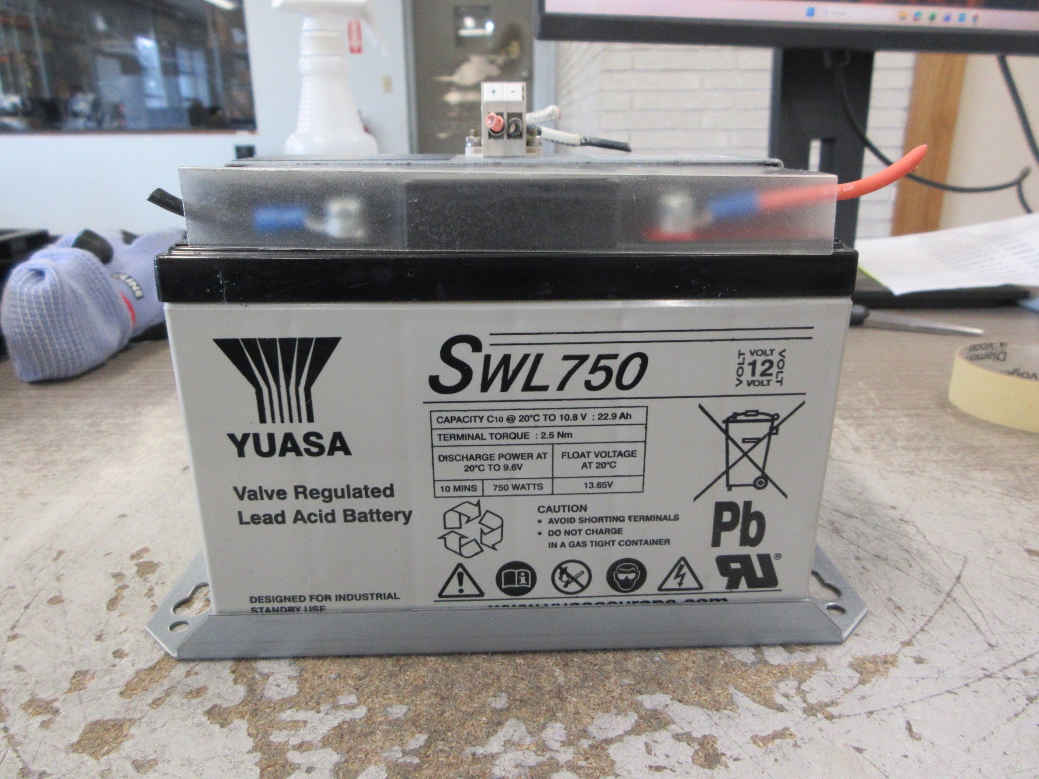 Puls Dimension Battery Module UZK12.261 12V 26Ah Lead-Acid Battery Used