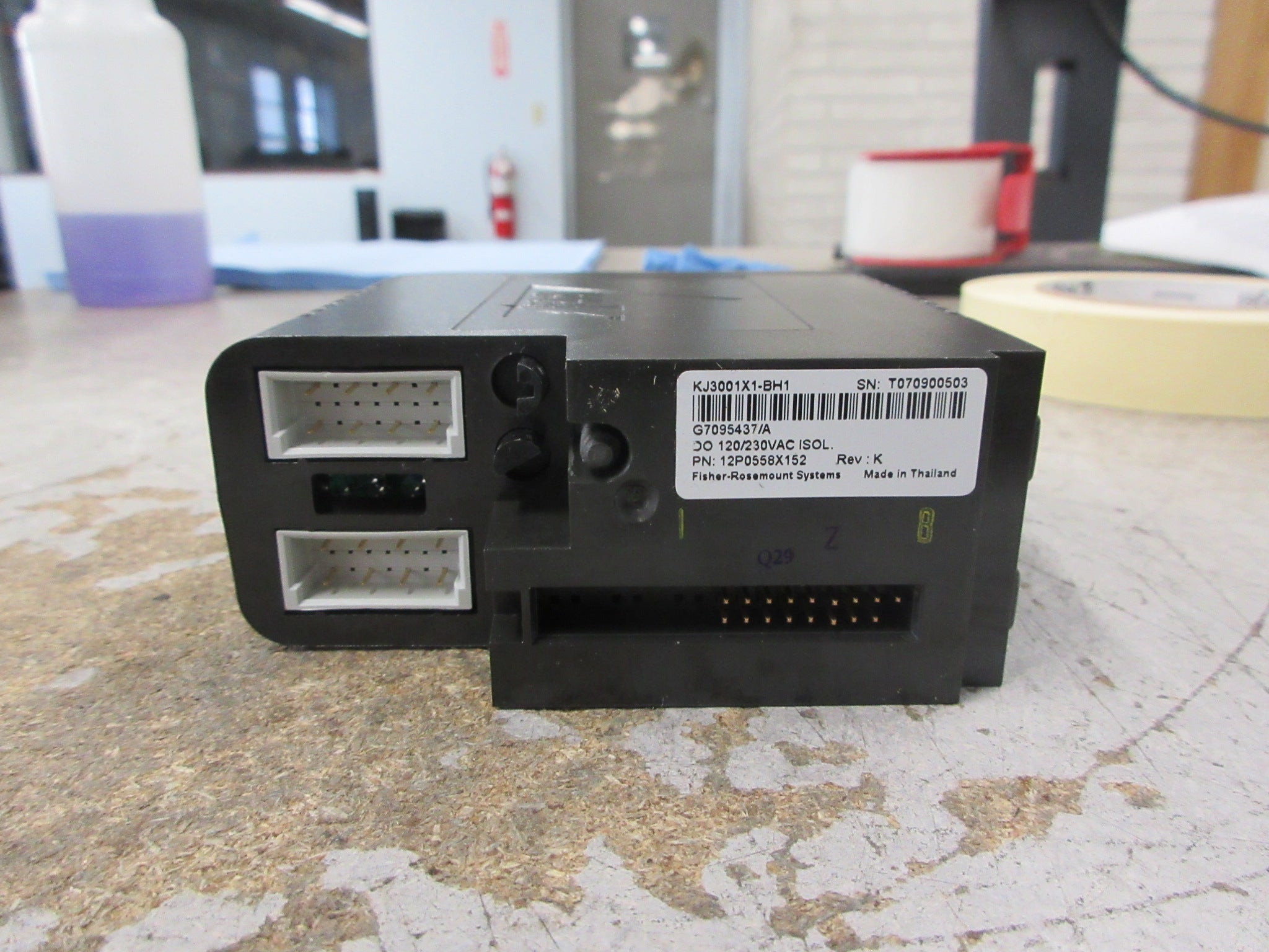 Emerson KJ3001X1-BH1 Isolated Digital Output Module 12P0558X152 Rev. K Used