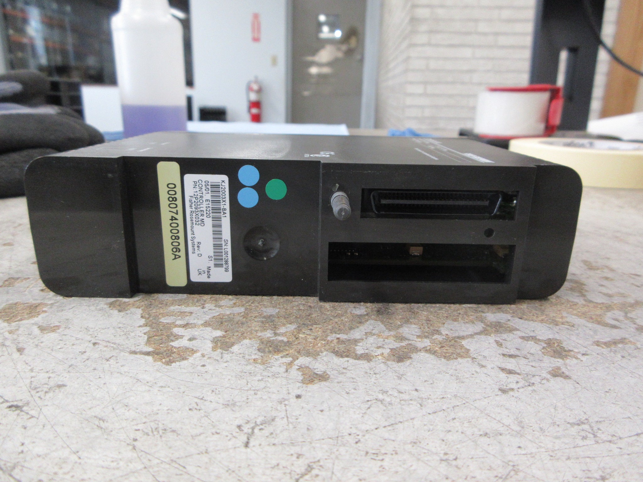 Fisher Rosemount KJ2003X1-BA1 Controller MD Module 12P2093X032 Rev. D Used