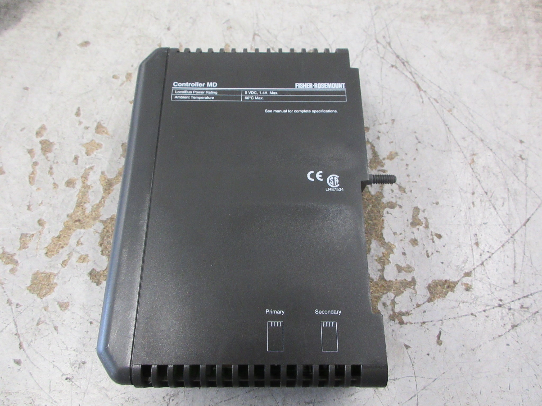 Fisher Rosemount KJ2003X1-BA1 Controller MD Module 12P2093X032 Rev. D Used