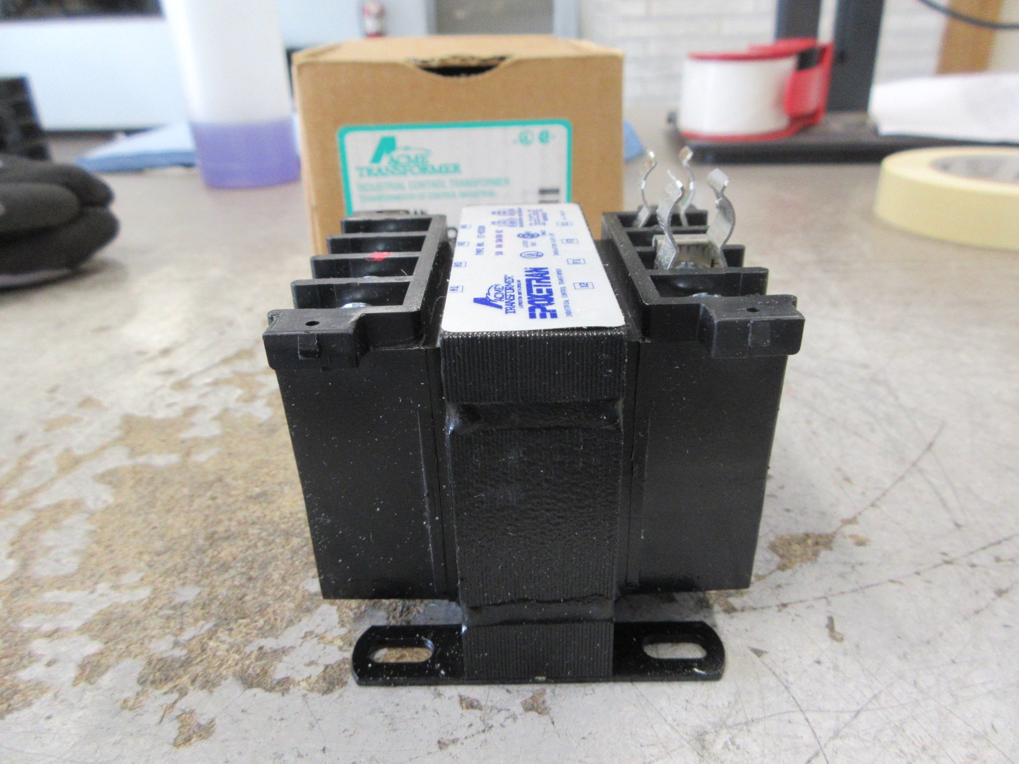 Acme Transformer Epoxetran Control Transformer ET-83320 50VA Pri: 240/480V Used